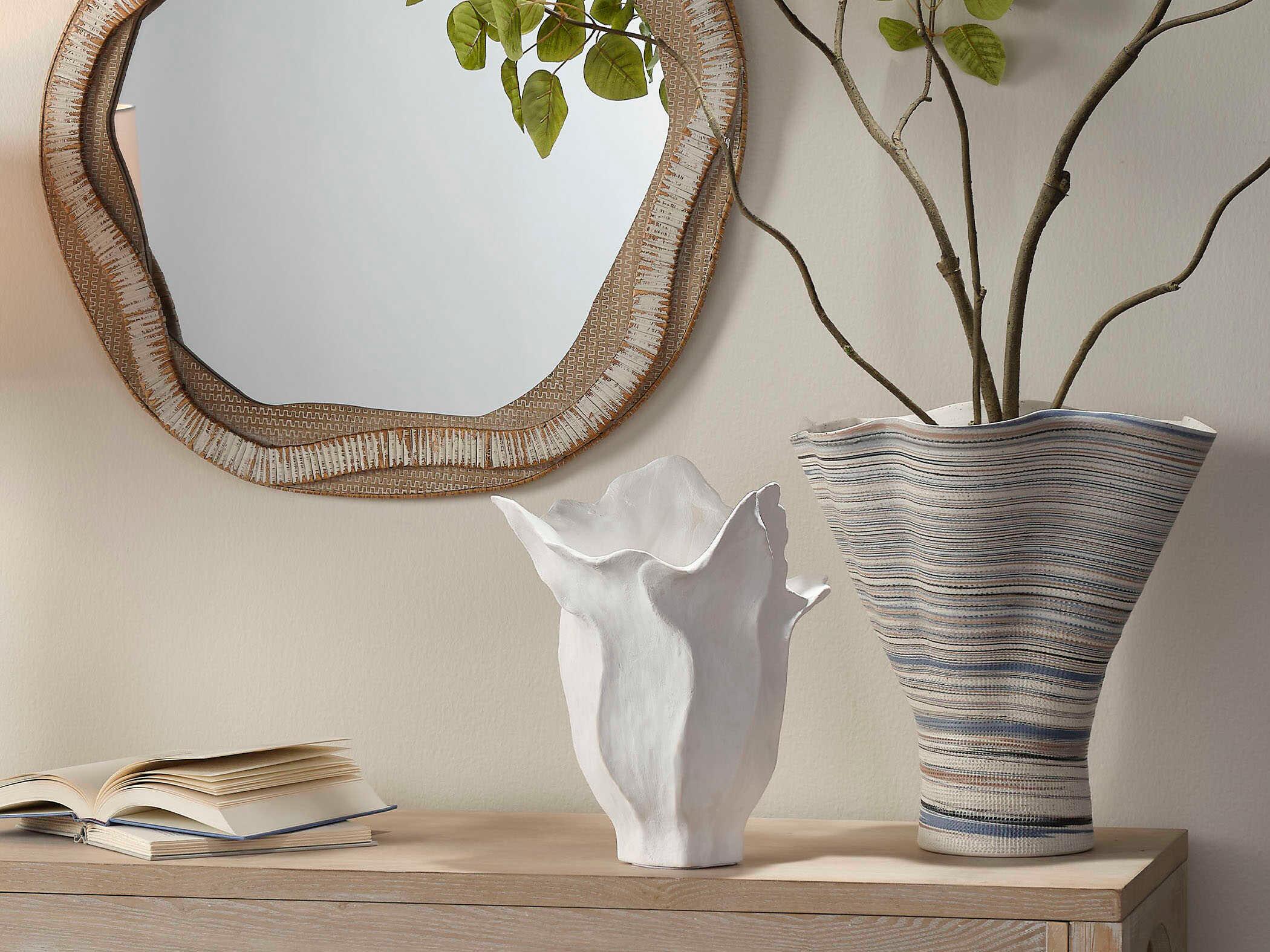 Jamie Young Lilly White Vase