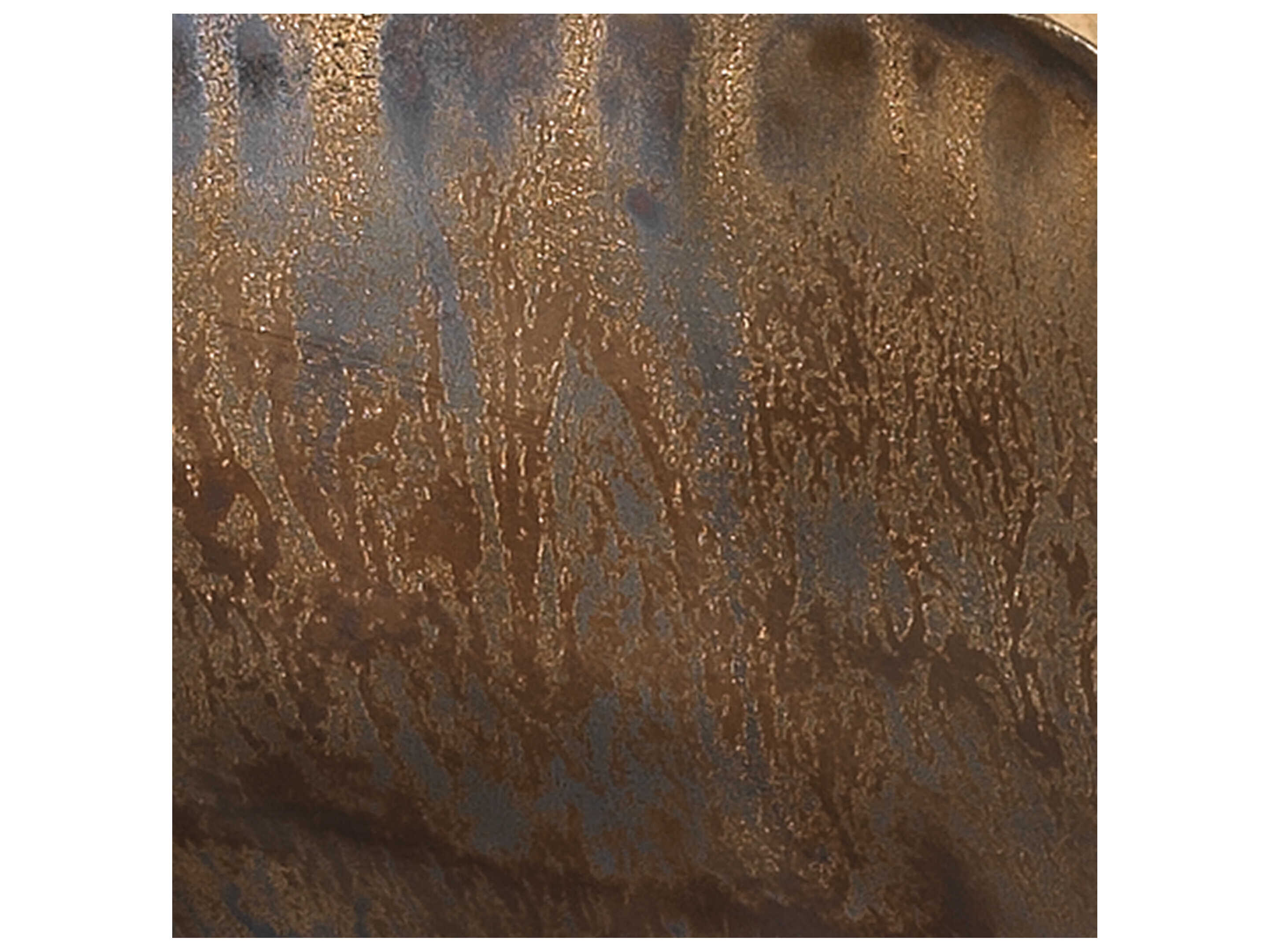 Jamie Young Peony Antique Gold Ceramic Large Bowl