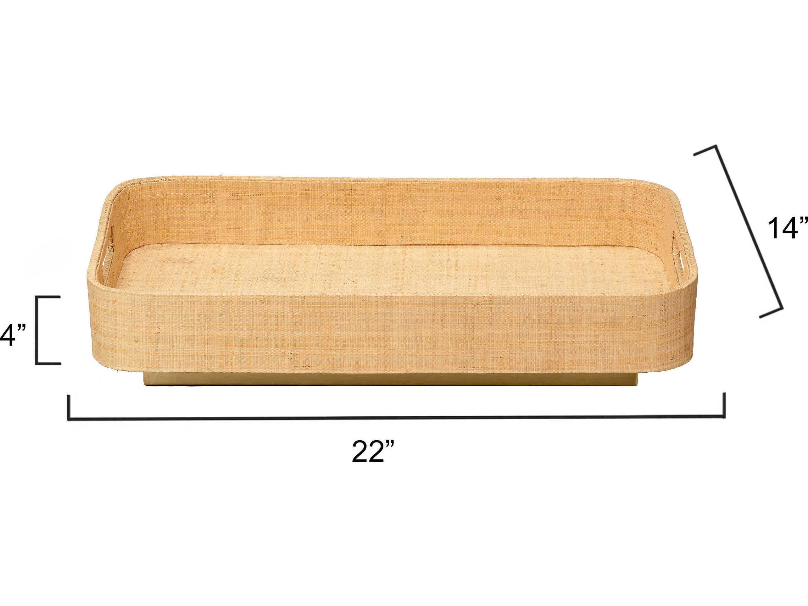 Jamie Young Utopia Footed Tray