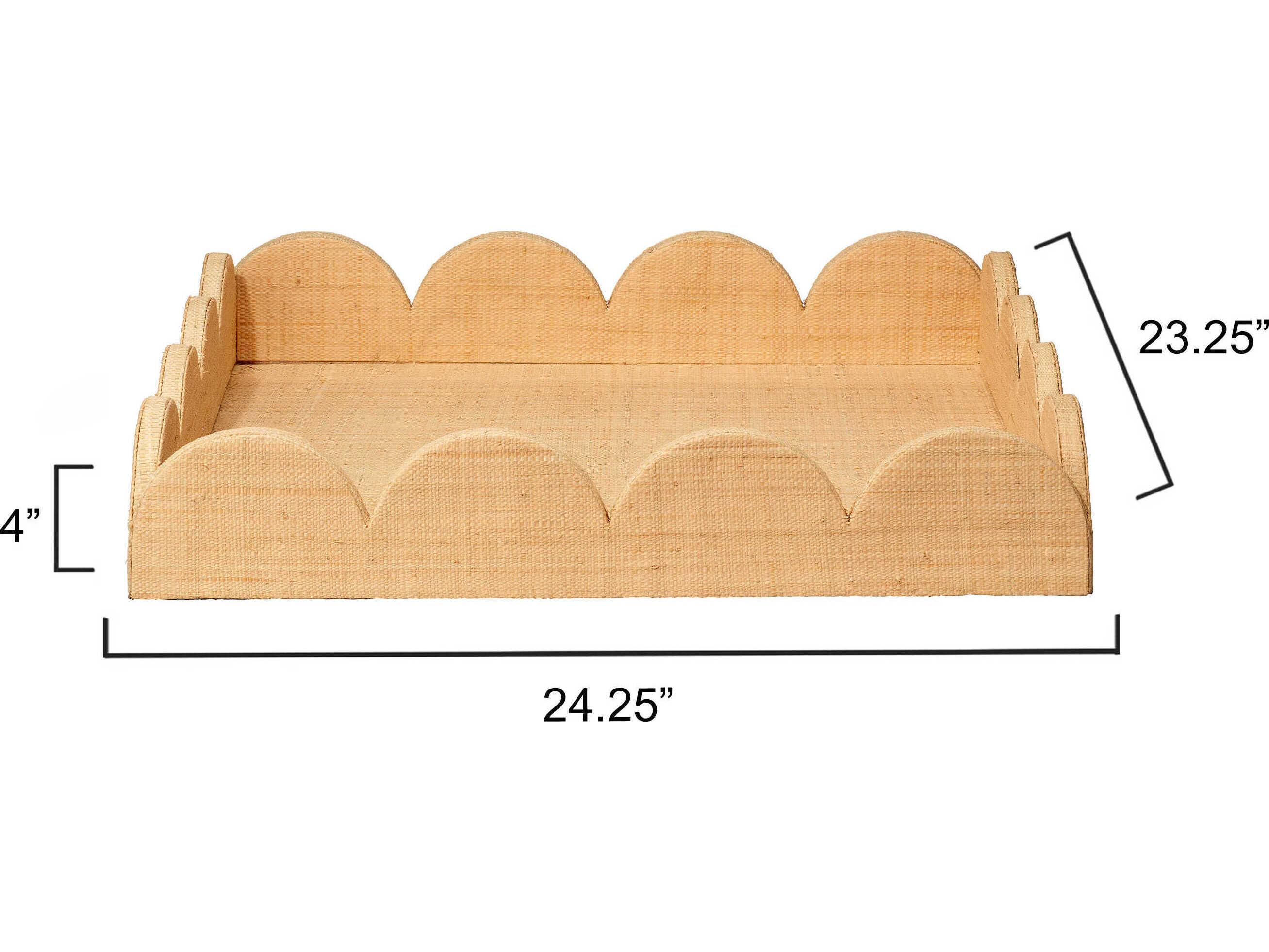 Jamie Young Wonderland Scalloped Tray