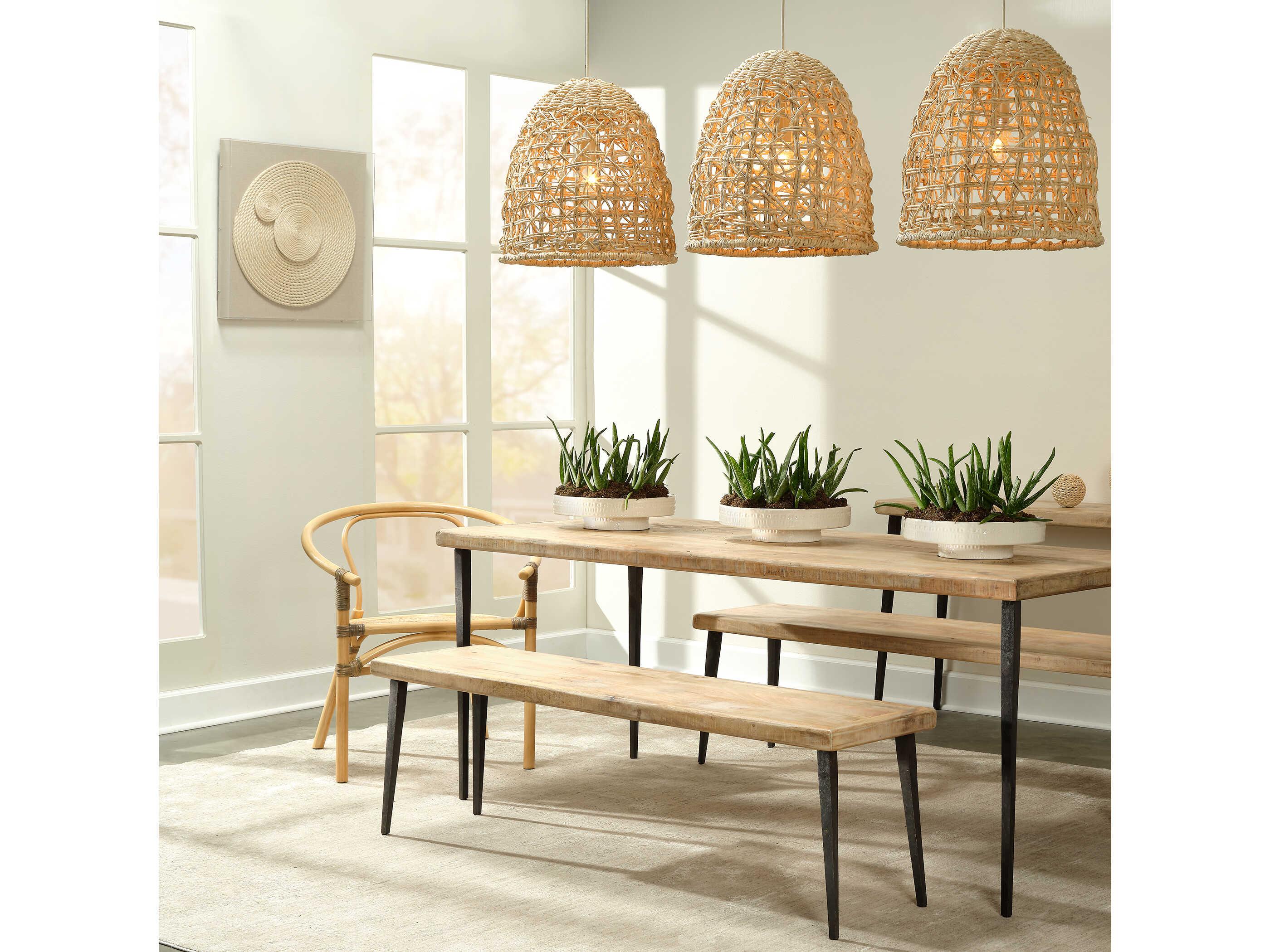 Jamie Young Barbados Natural / Off-White Shadow Box