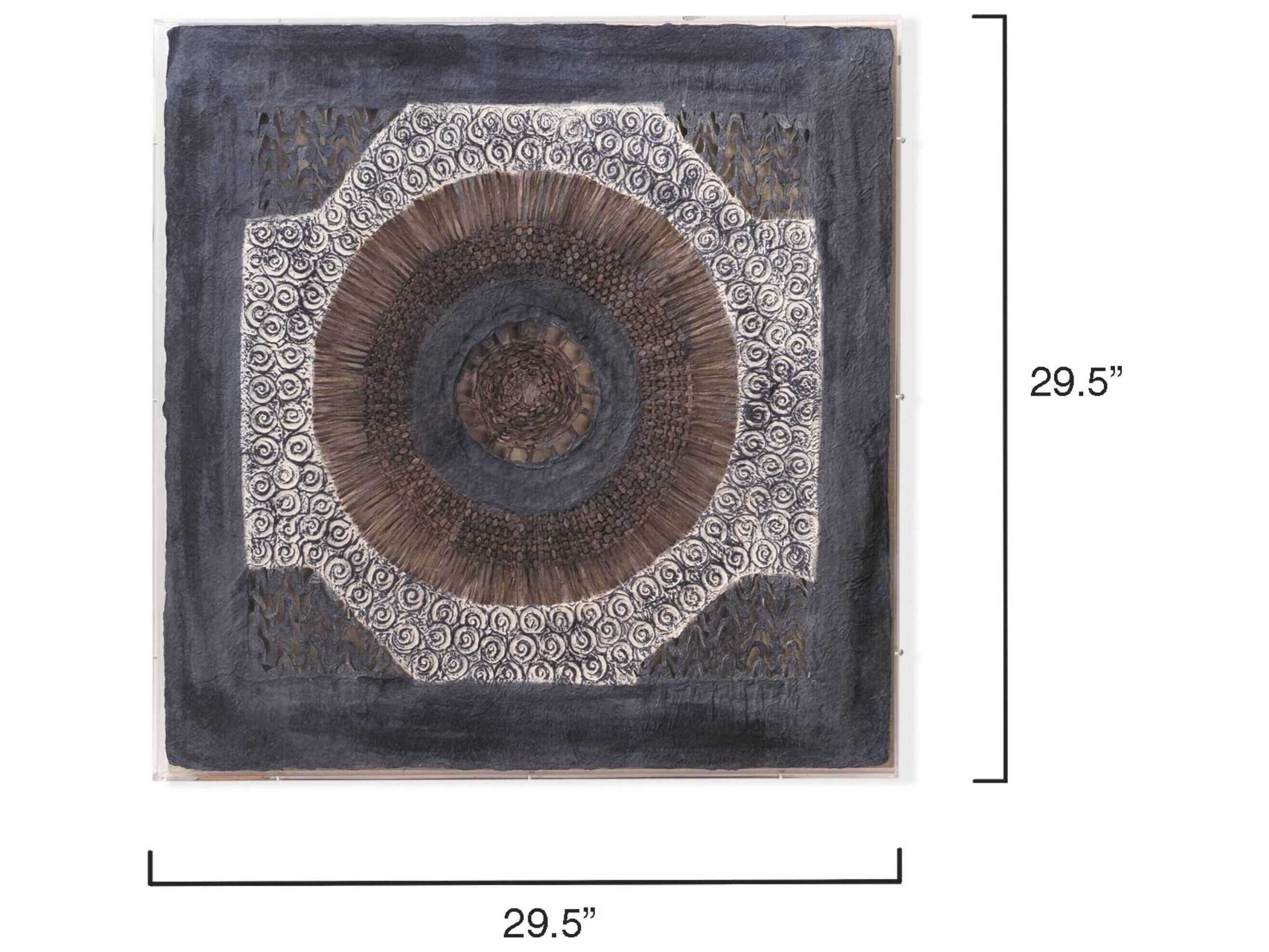 Jamie Young Indigo Paper Wall Art