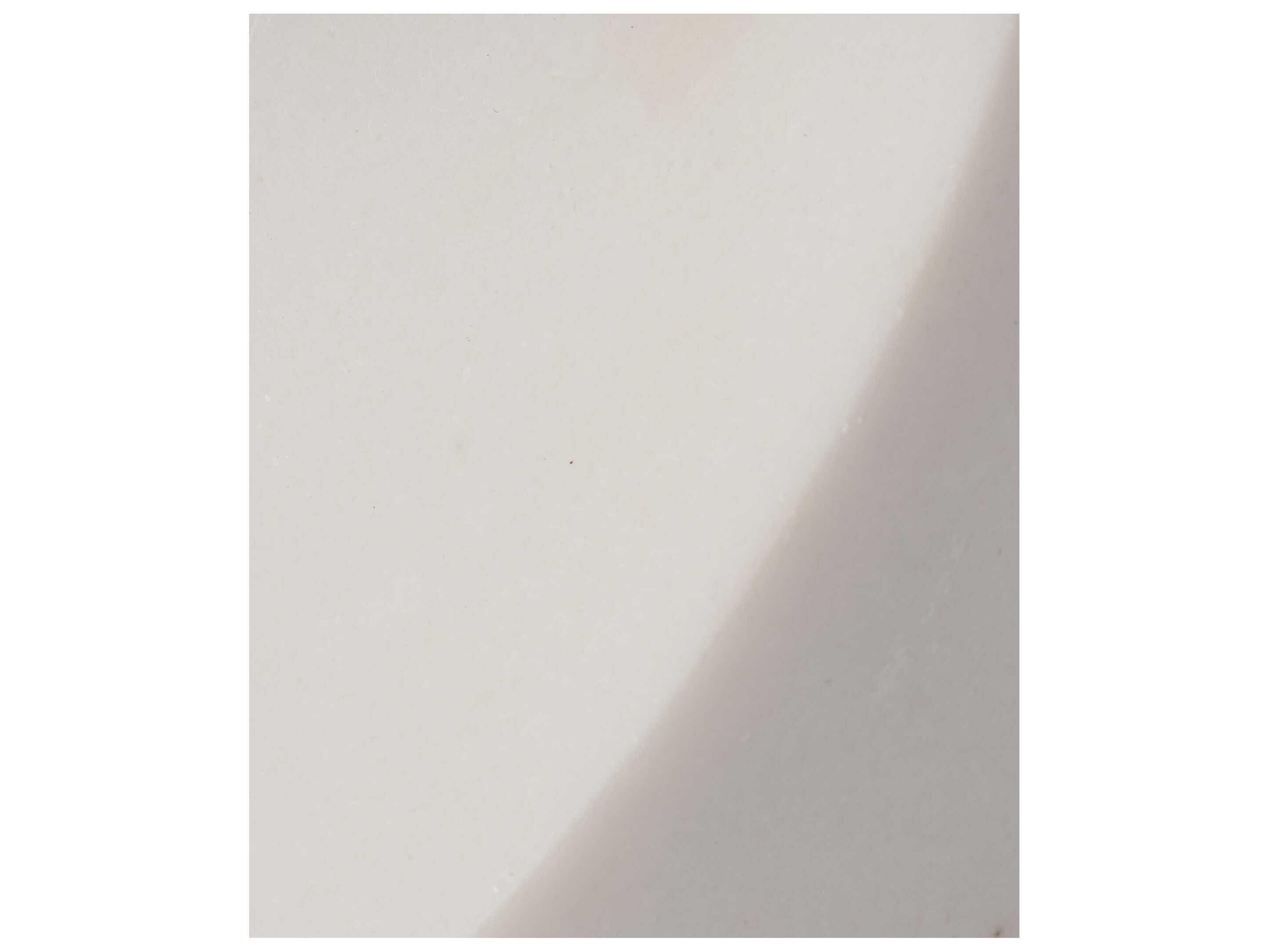 Jamie Young Cobra Smooth White Linen Buffet Lamp