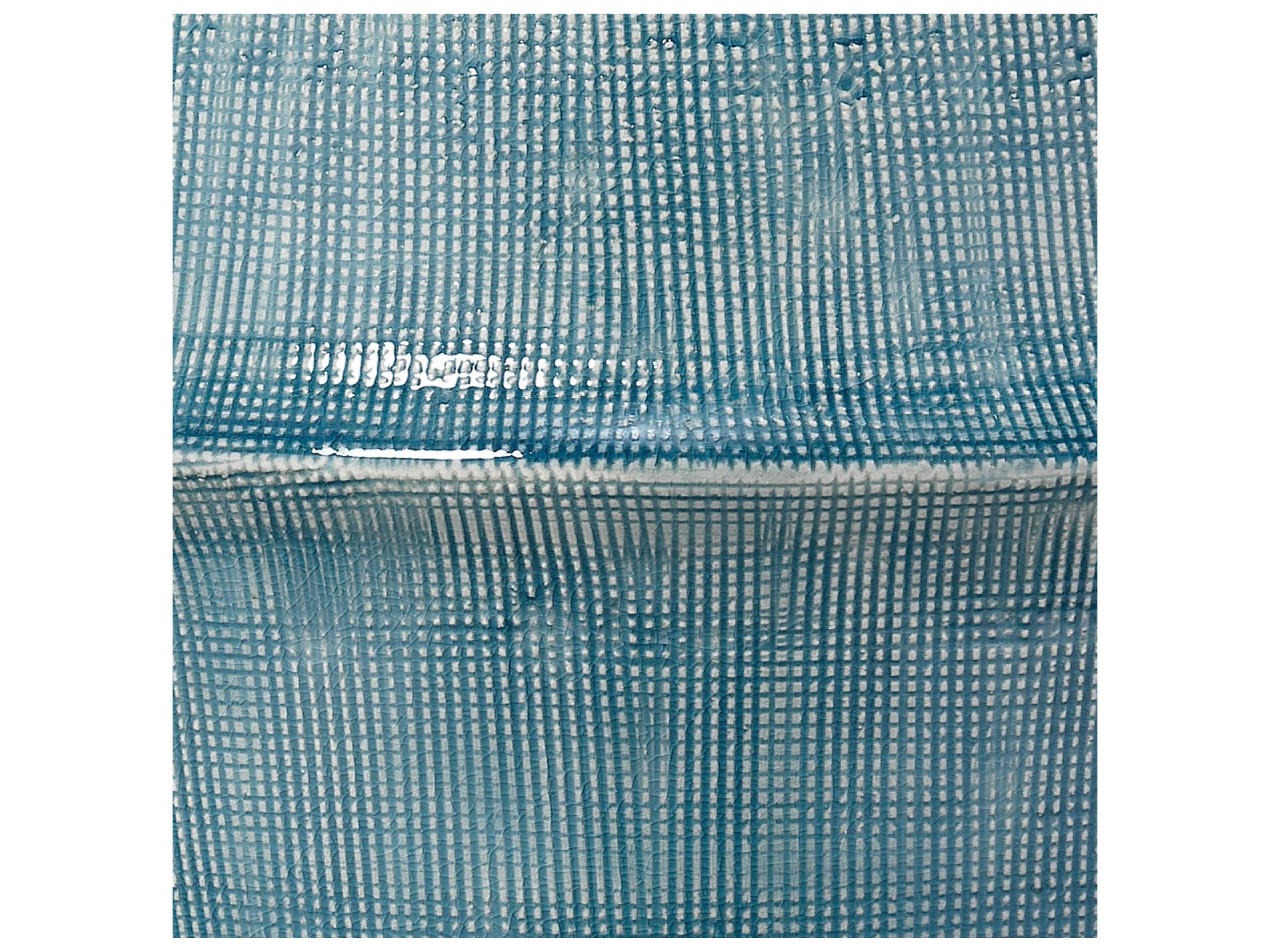 Jamie Young Kaya Blue Ceramic Buffet Lamp