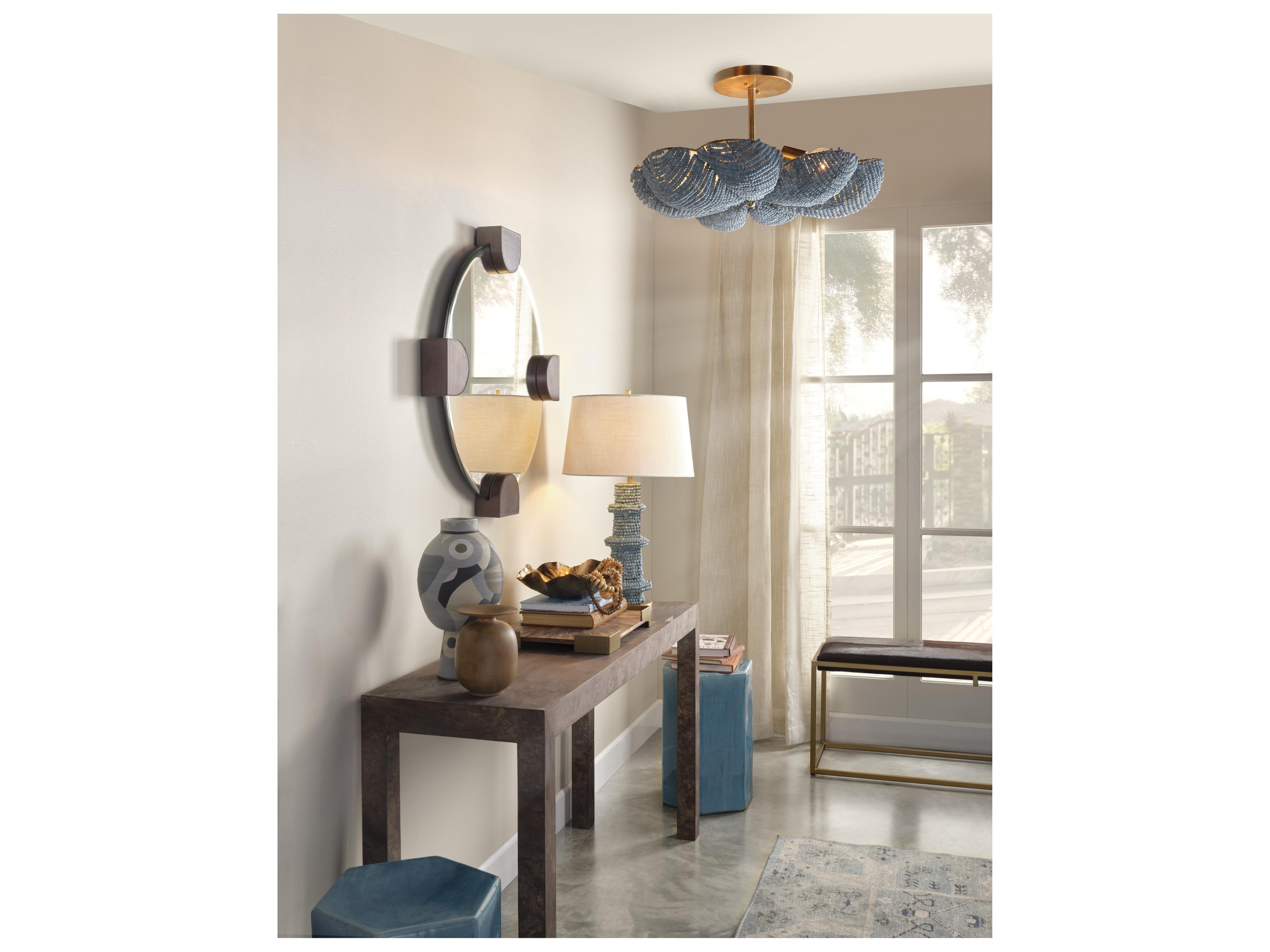 Jamie Young Rowan Brass Table Lamp