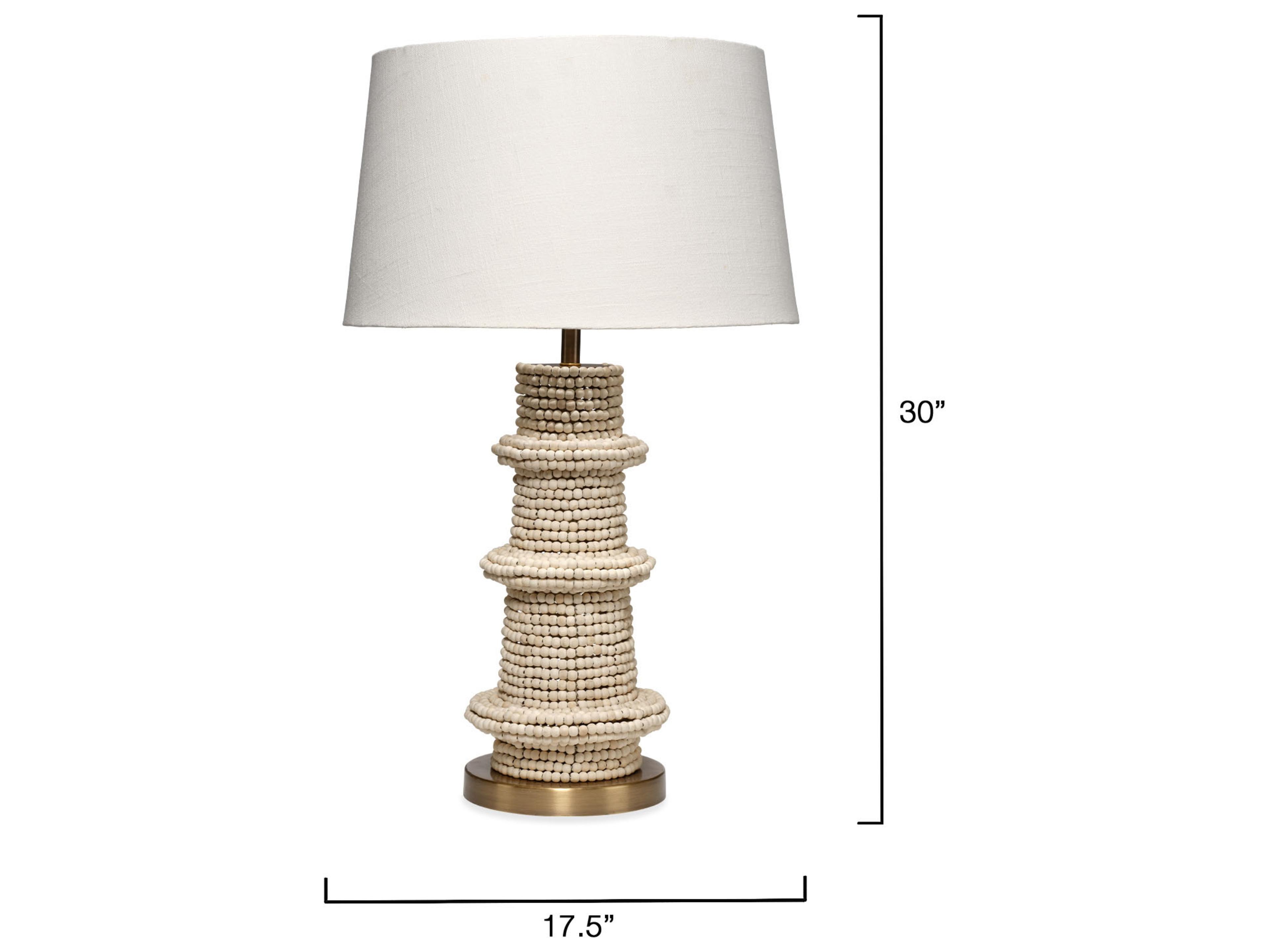 Jamie Young Rowan Brass Table Lamp