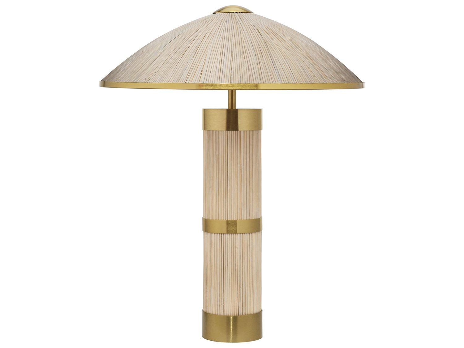 Jamie Young Seychelles Wood Table Lamp
