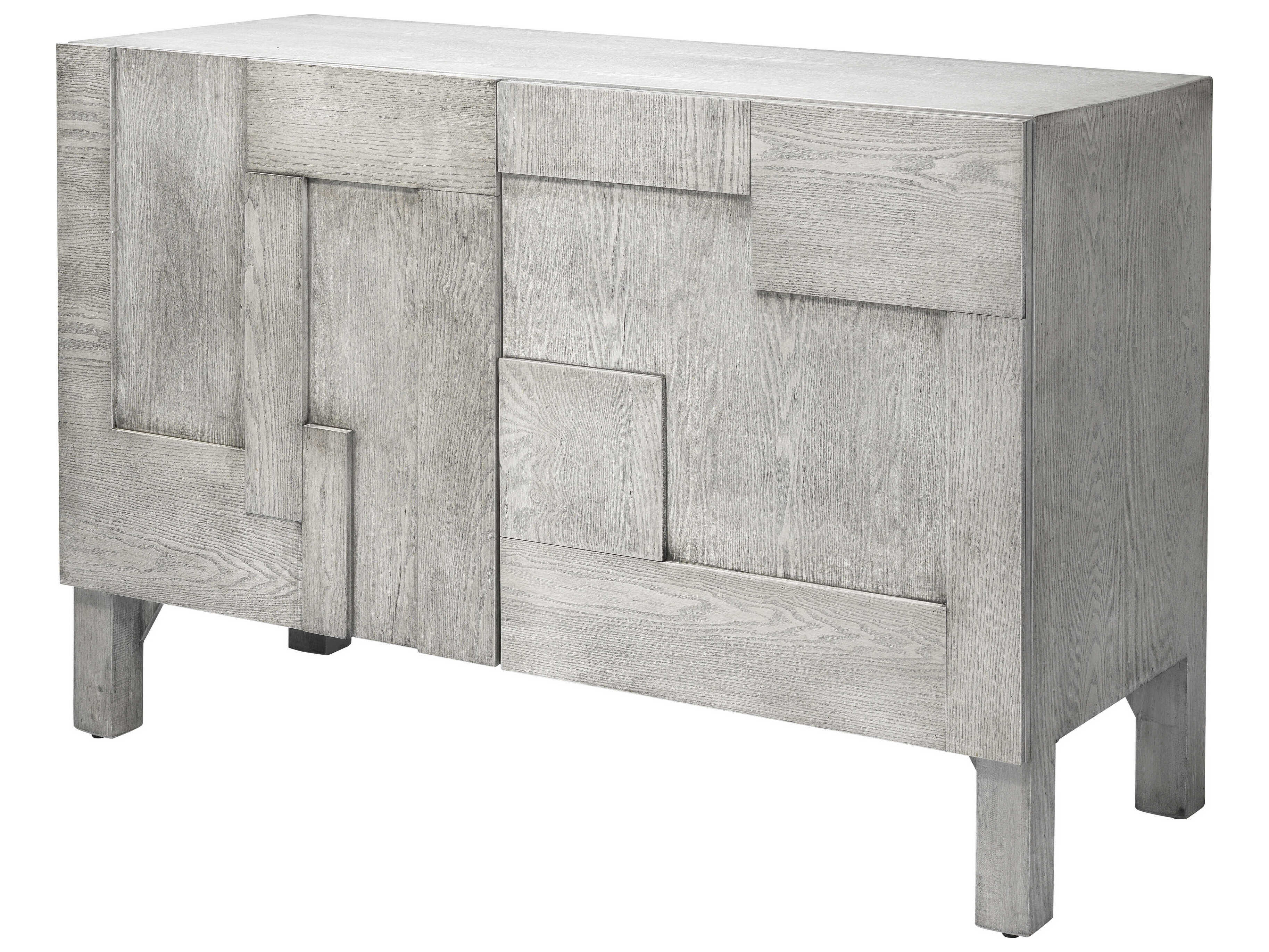 Jamie Young Context 48" Ash Wood Grey Sideboard