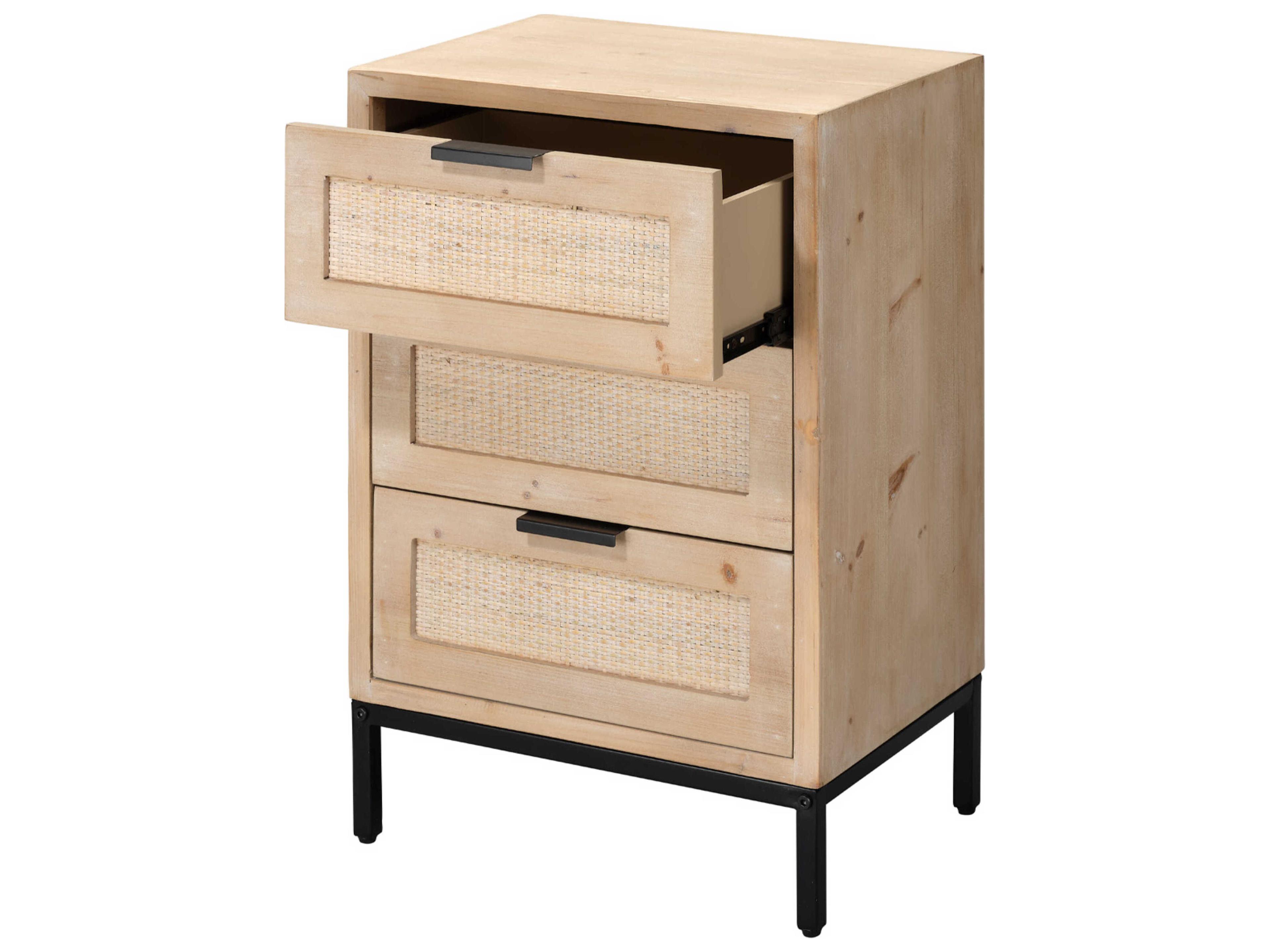 Jamie Young Reed Rectangular Wood Brown Console Table