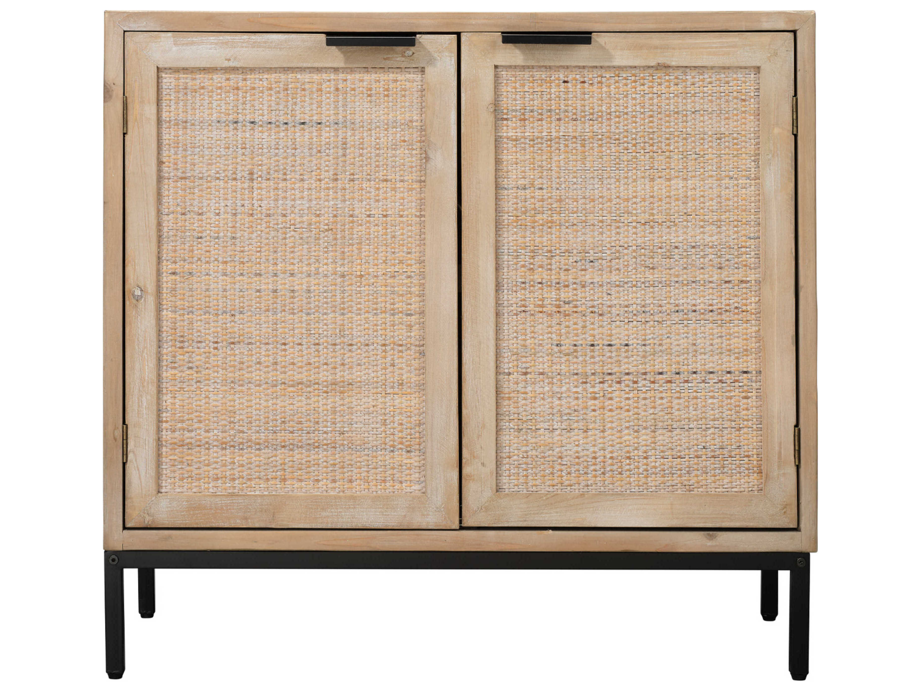 Jamie Young Reed Brown Rattan Accent Chest