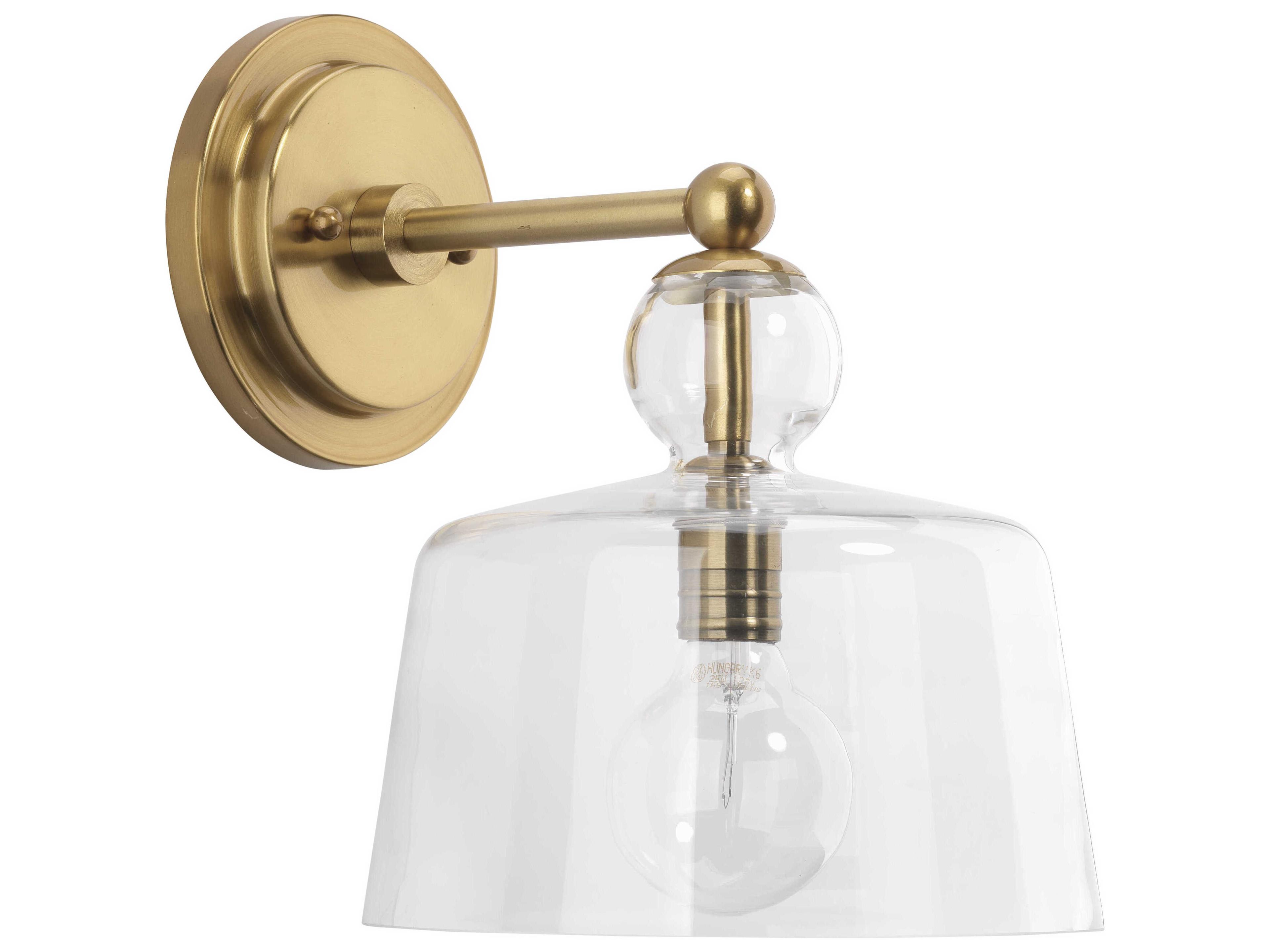Jamie Young Hudson 1-Light Brass Wall Sconce