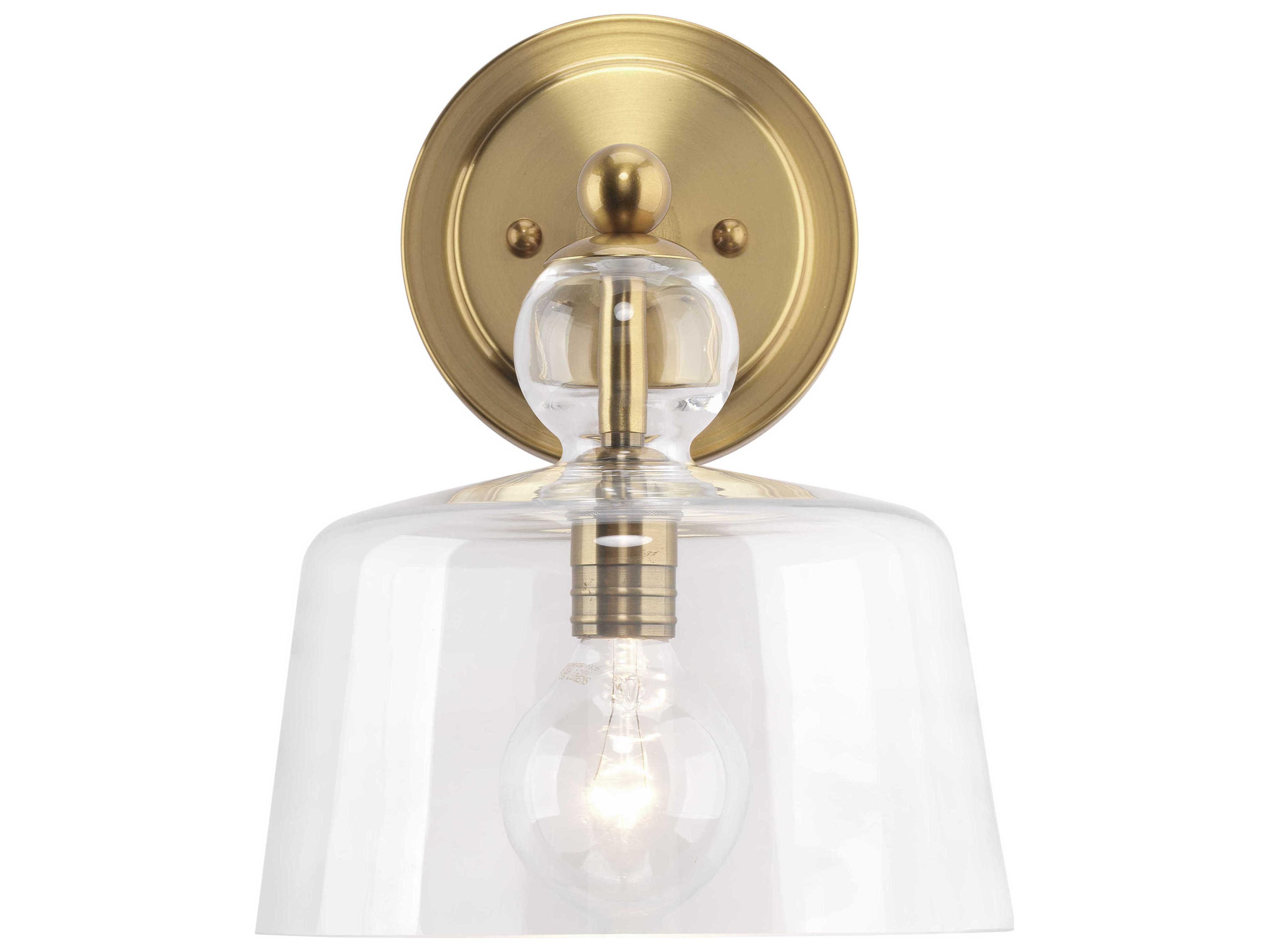 Jamie Young Hudson 1-Light Brass Wall Sconce