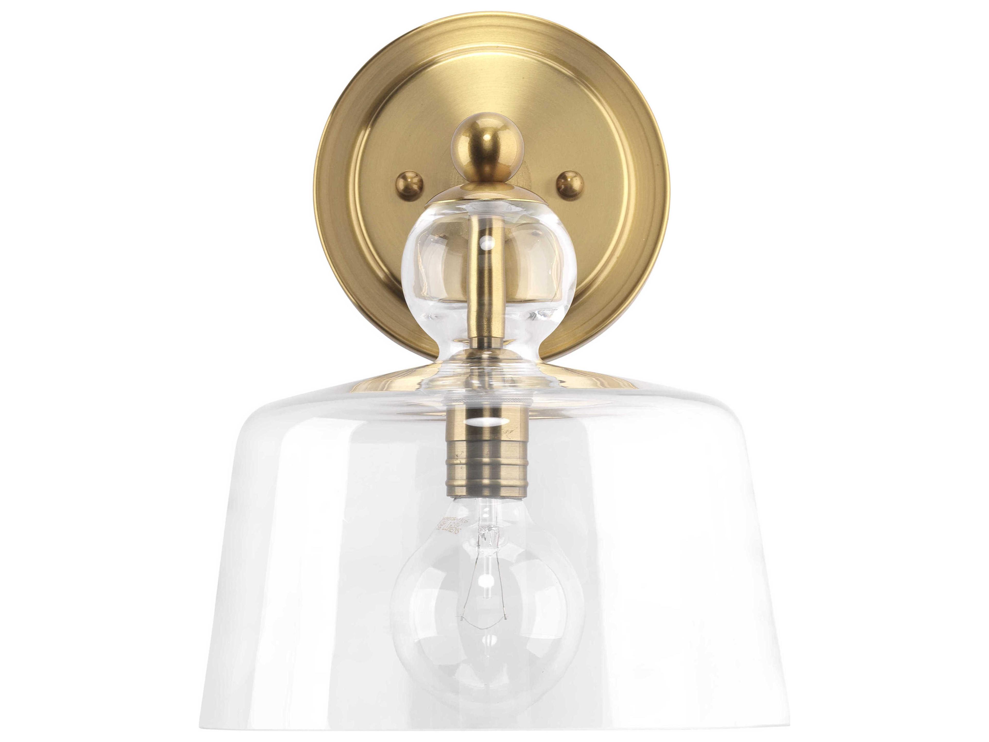 Jamie Young Hudson 1-Light Brass Wall Sconce