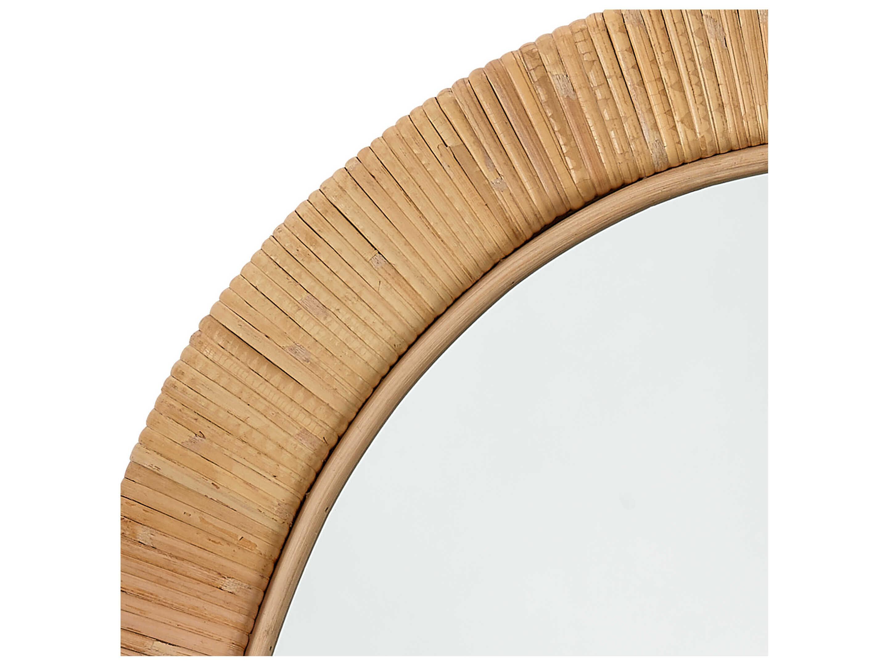 Jamie Young Aloha Natural Oval Wall Mirror
