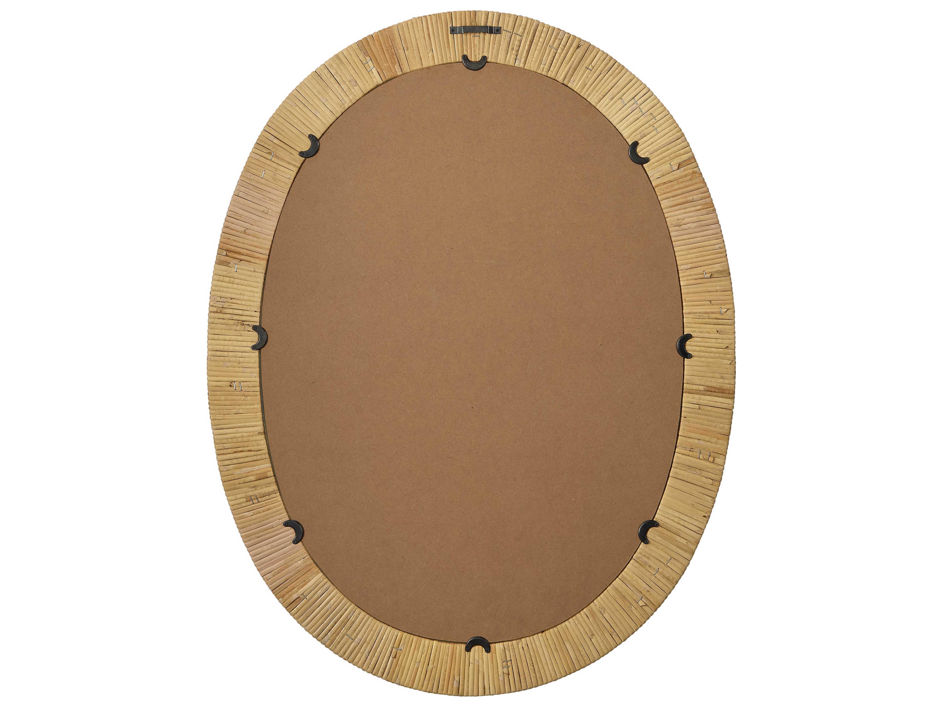 Jamie Young Aloha Natural Oval Wall Mirror