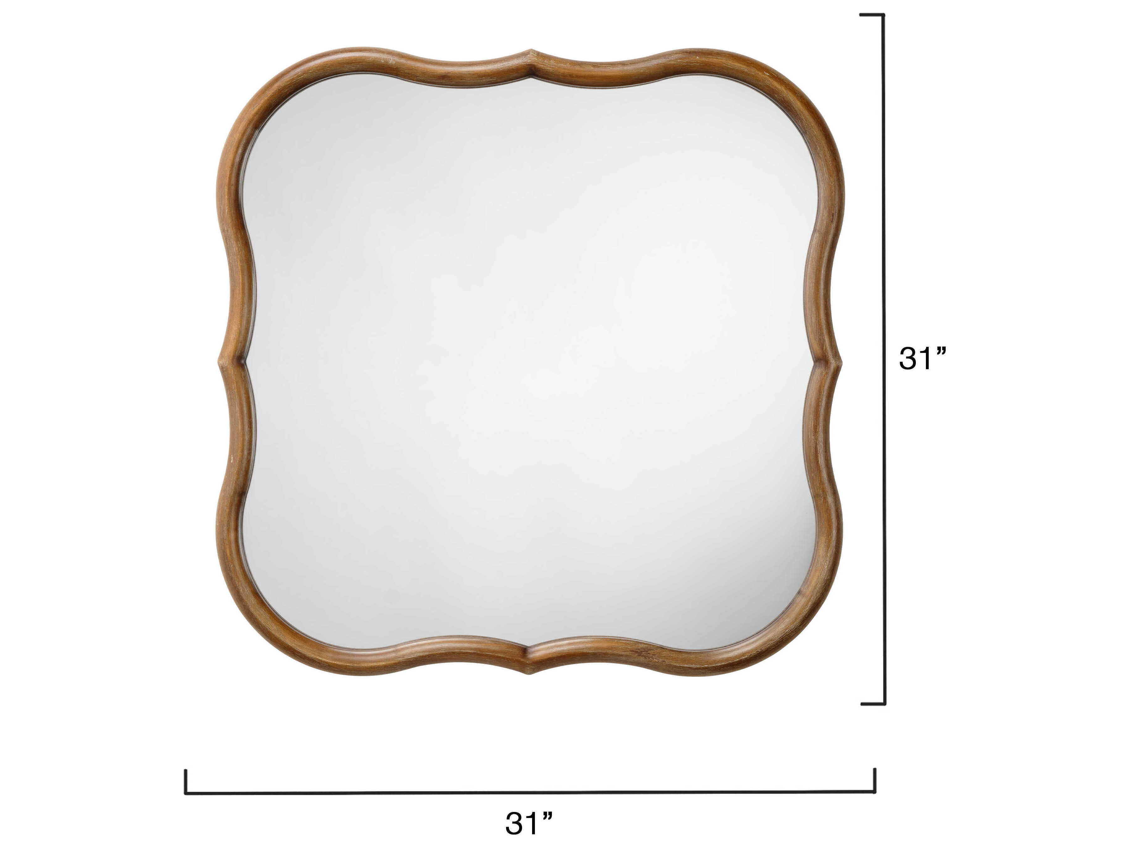 Jamie Young Daisy Natural Wall Mirror