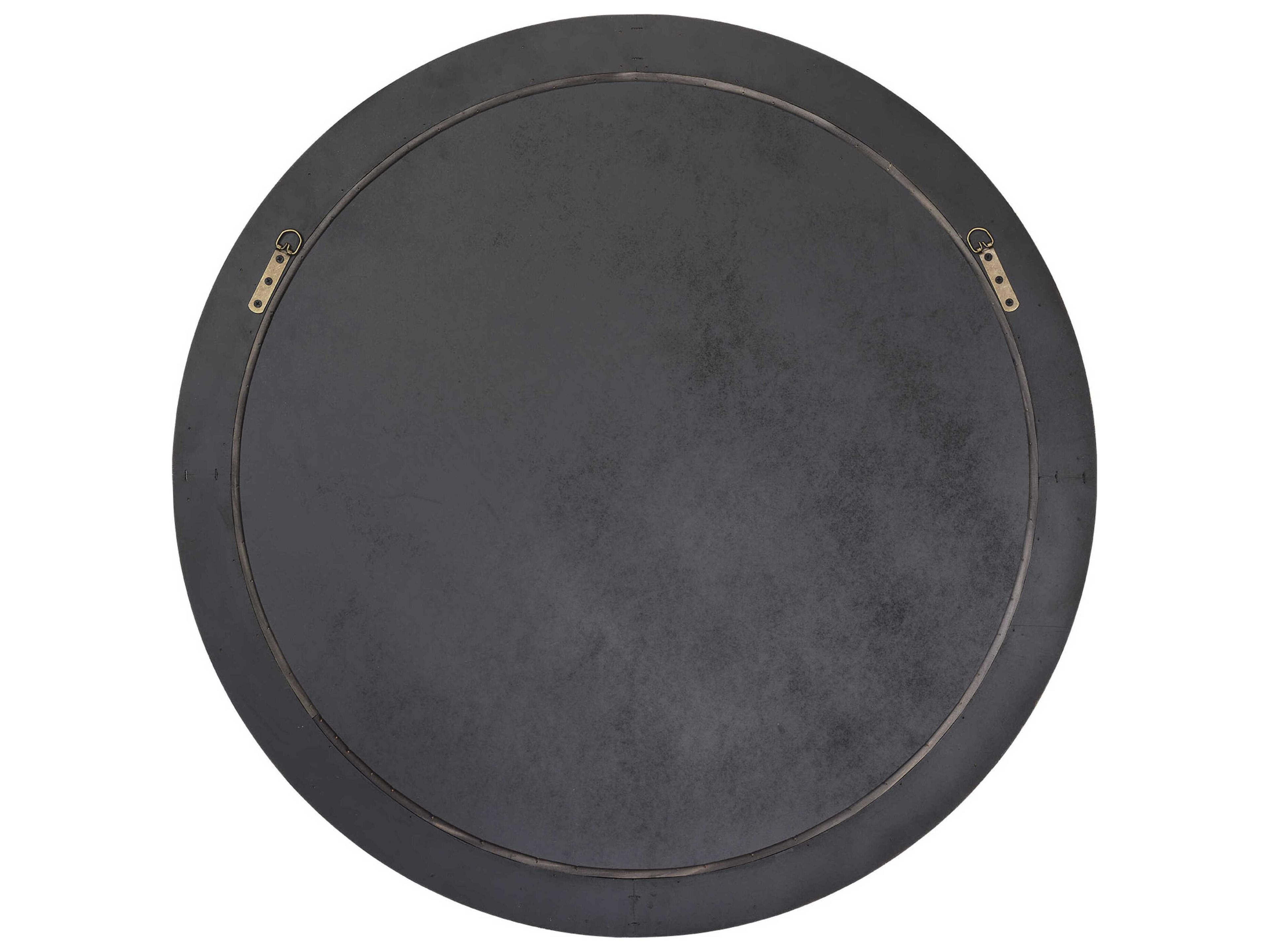 Jamie Young Riley Natural Round Wall Mirror