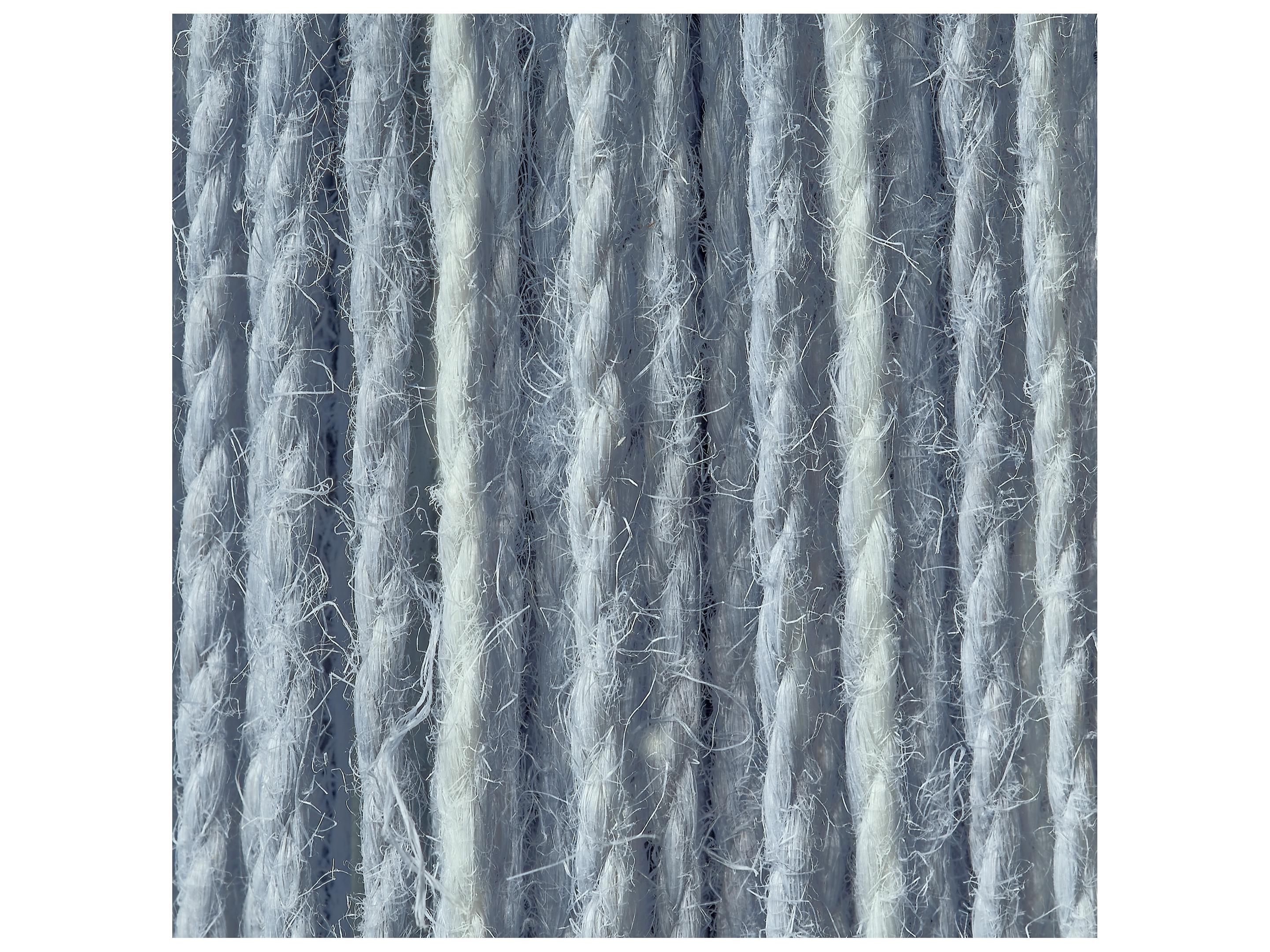 Jamie Young Tension Blue Jute Dyed Thread Cone Table Lamp