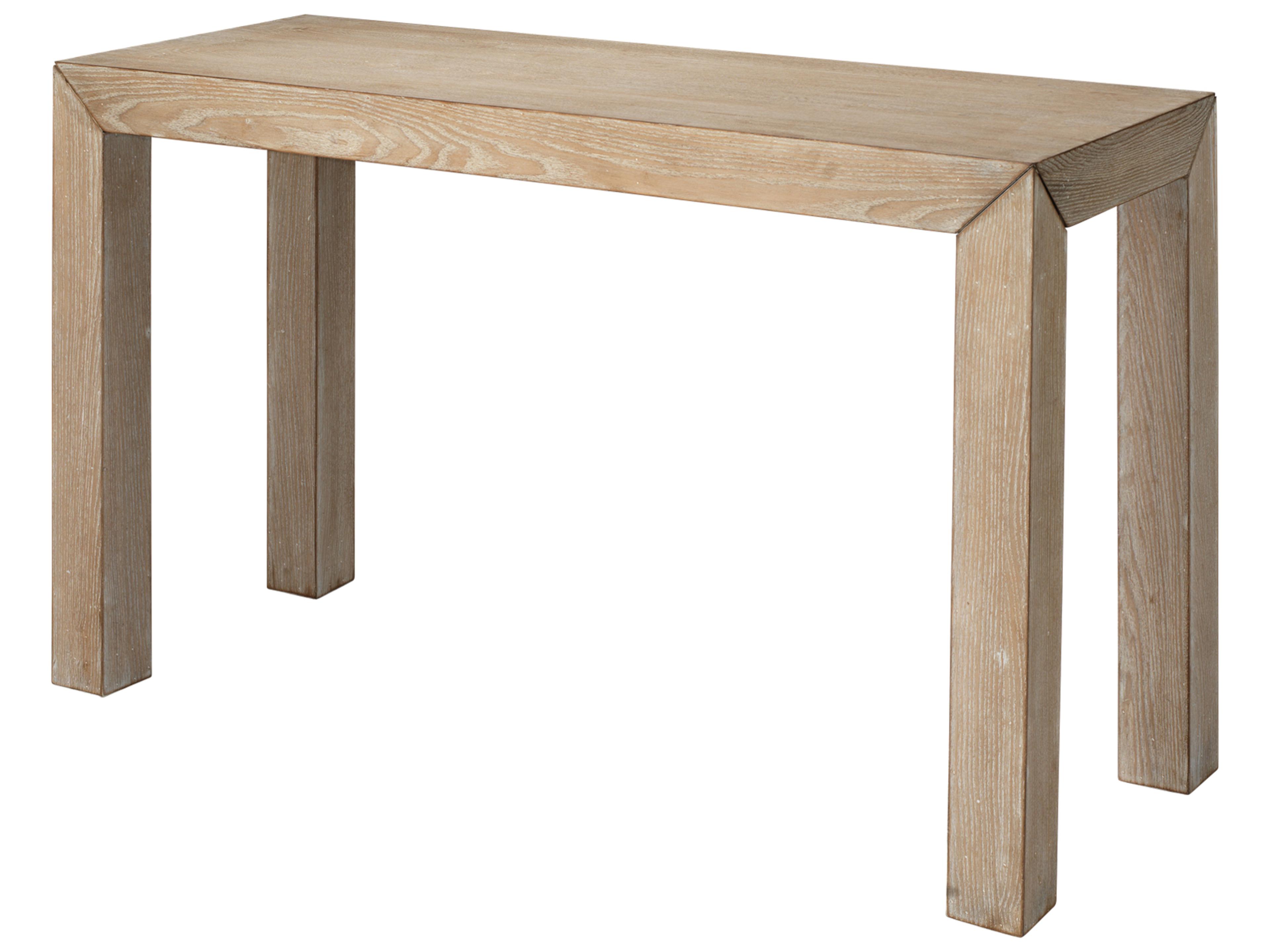 Jamie Young Parson Rectangular Wood Brown Console Table