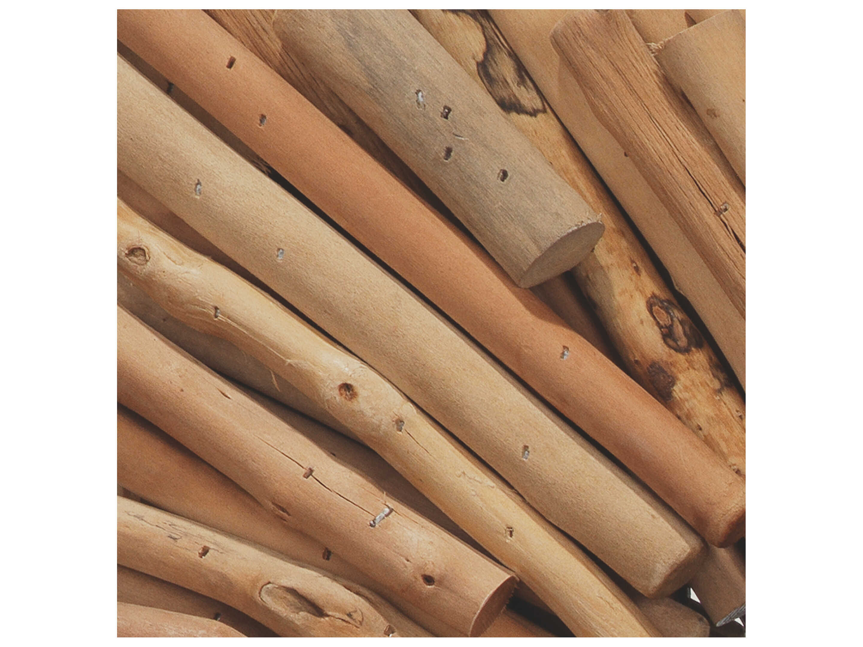 Jamie Young Driftwood Natural Rectangular Wall Mirror