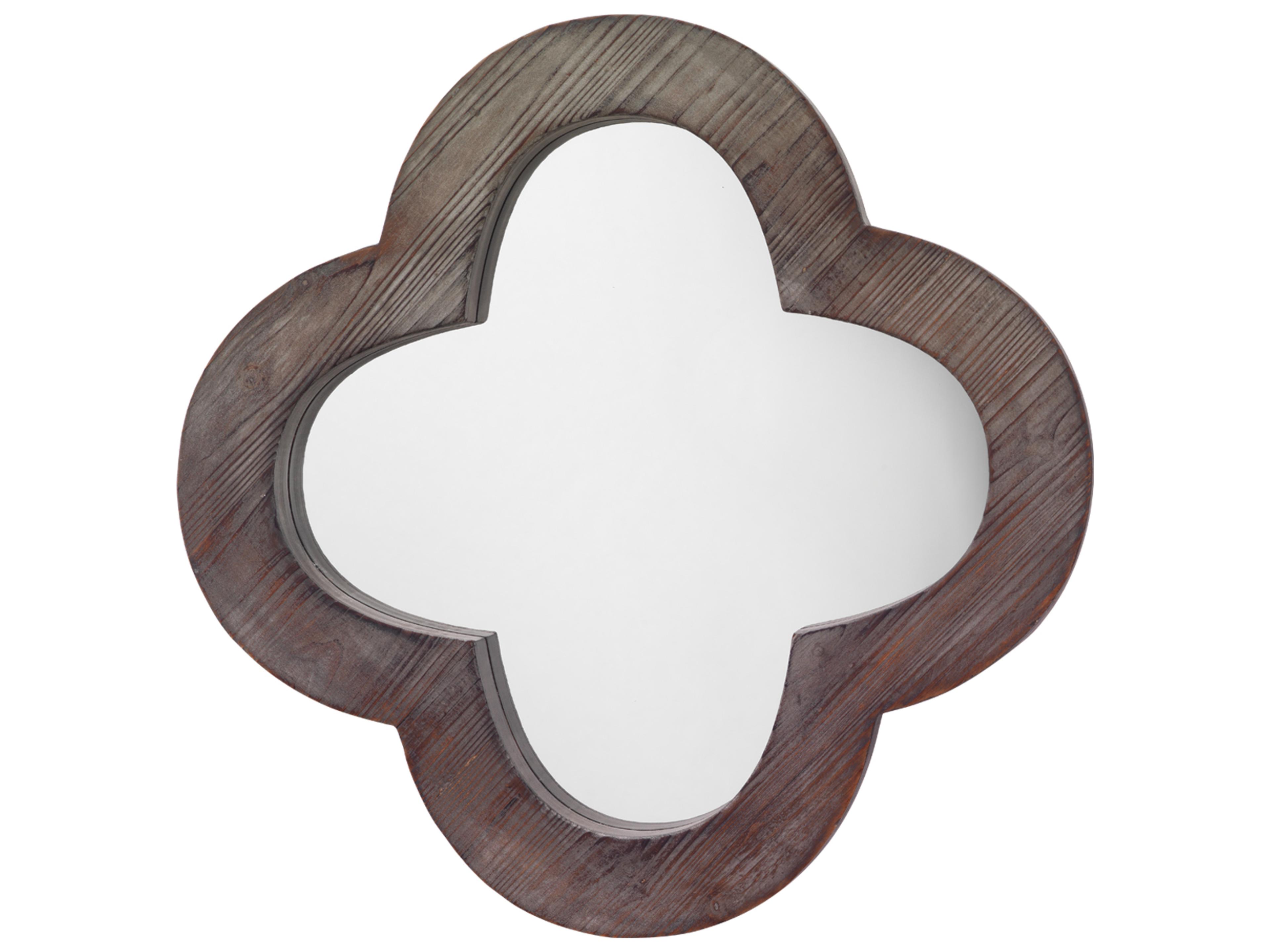 Jamie Young Clover Grey Washed Wall Mirror