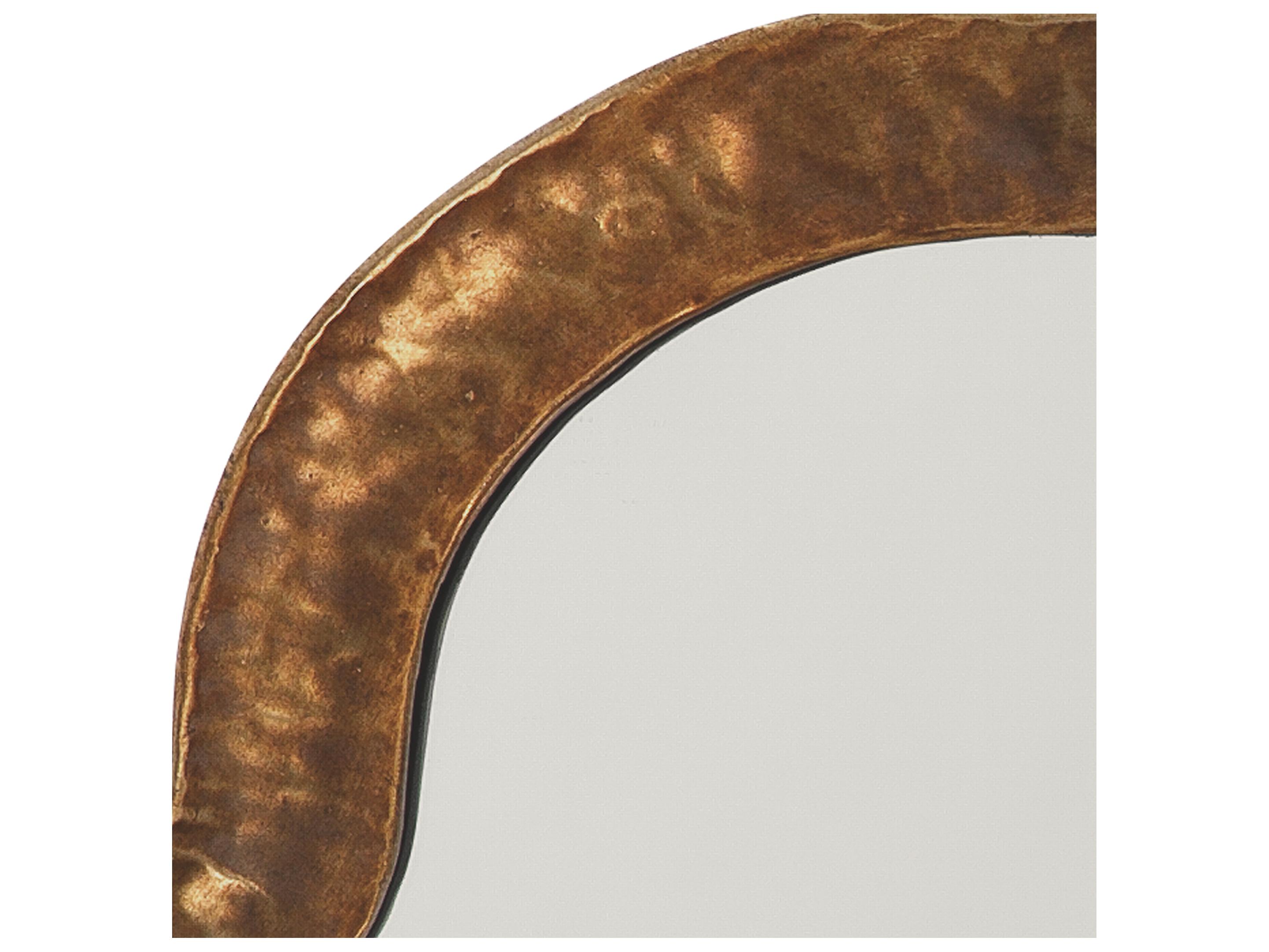 Jamie Young Elise Antique Brass Wall Mirror