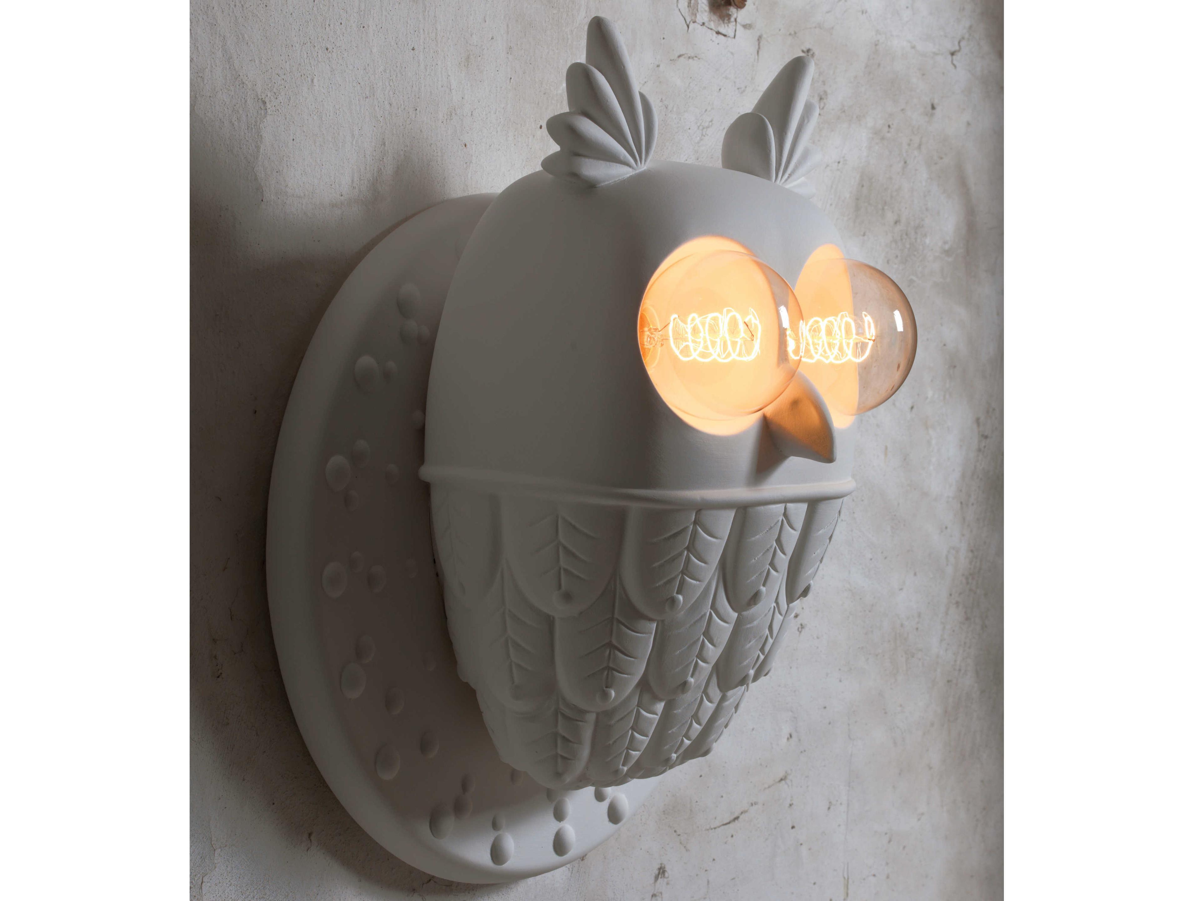 Karman Ti Vedo 2-Light Matt White LED Wall Sconce