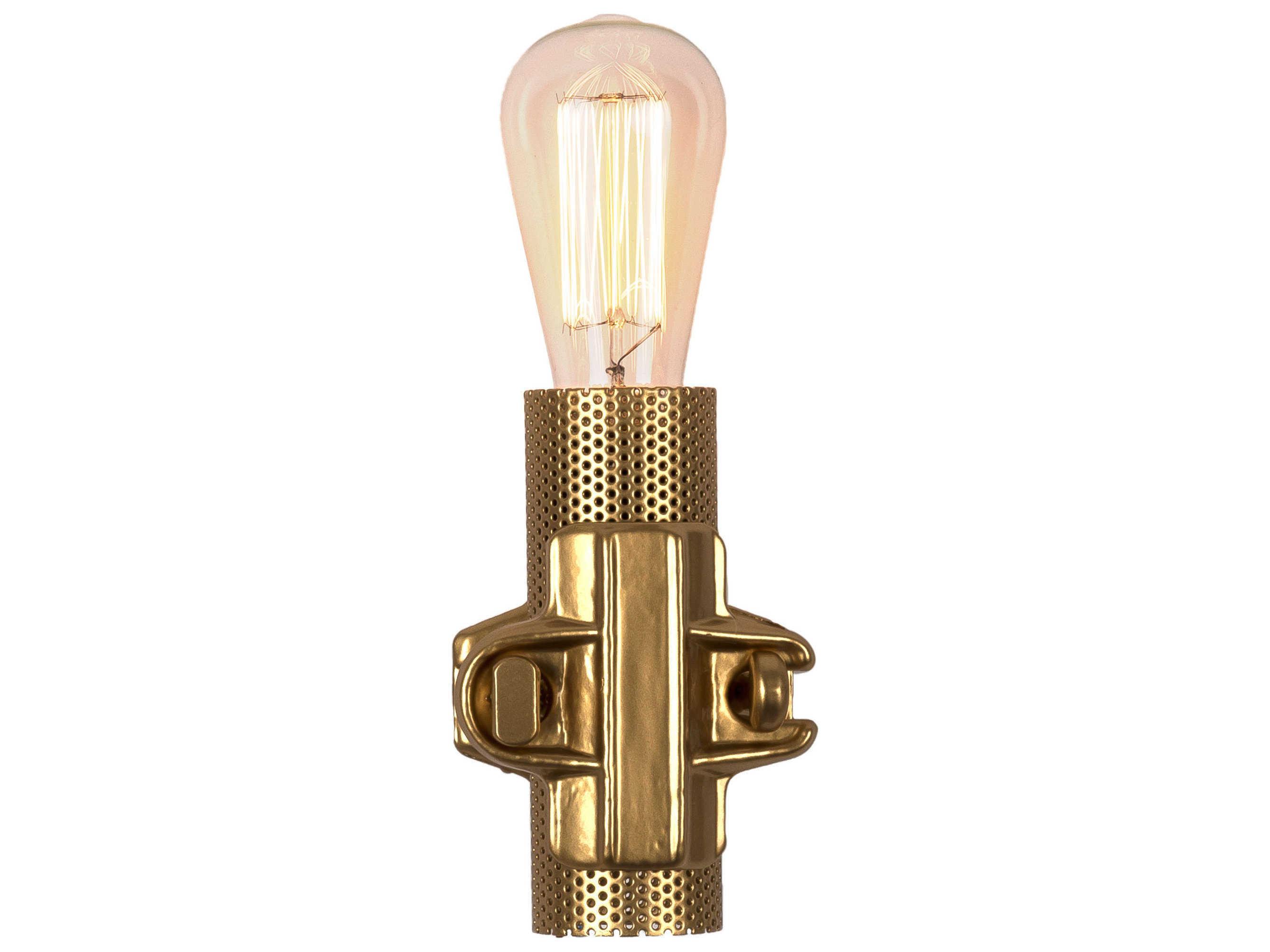Karman Nando 1-Light Gold Wall Sconce
