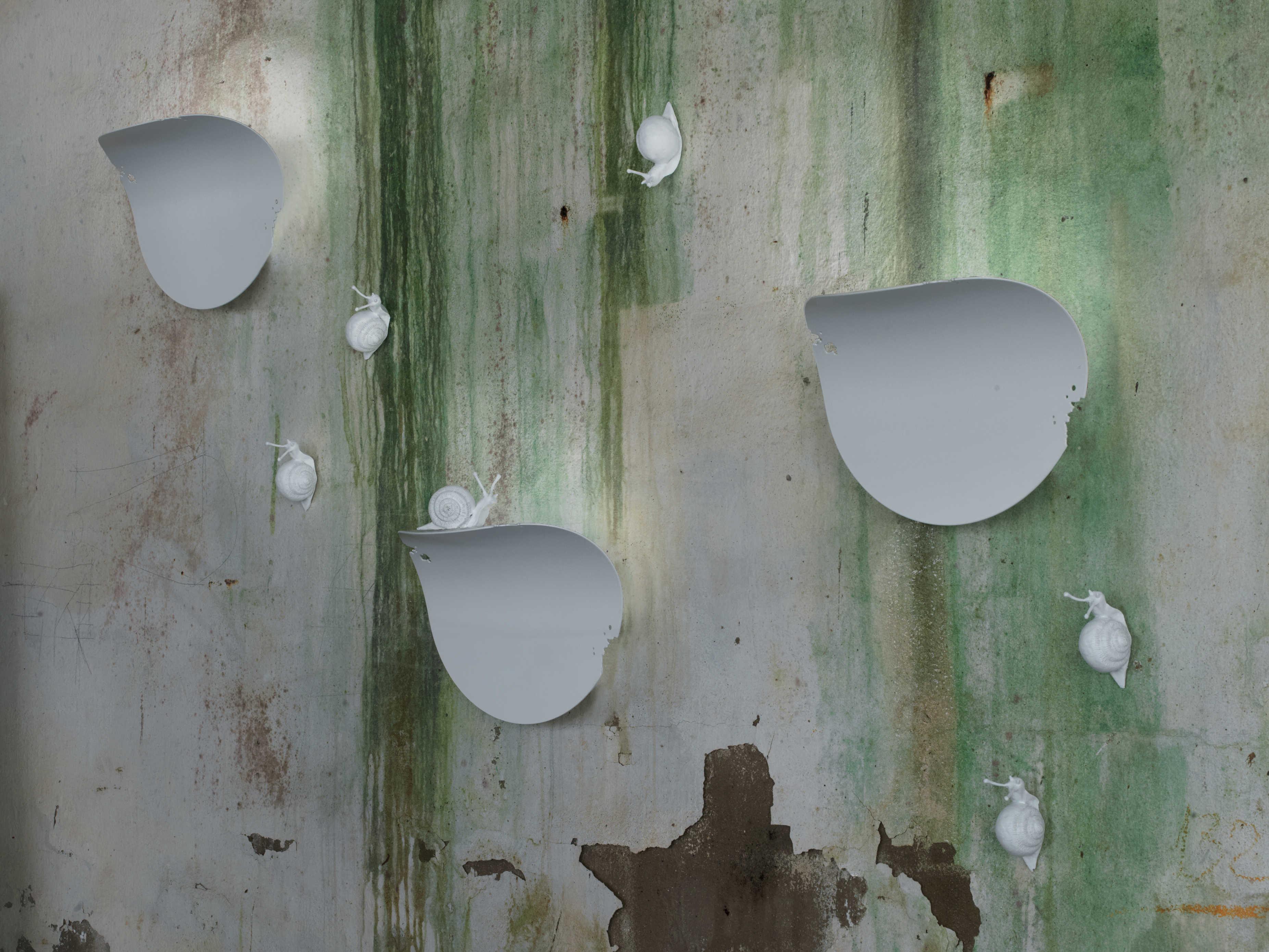 Karman Va Lentina White LED Wall Sconce