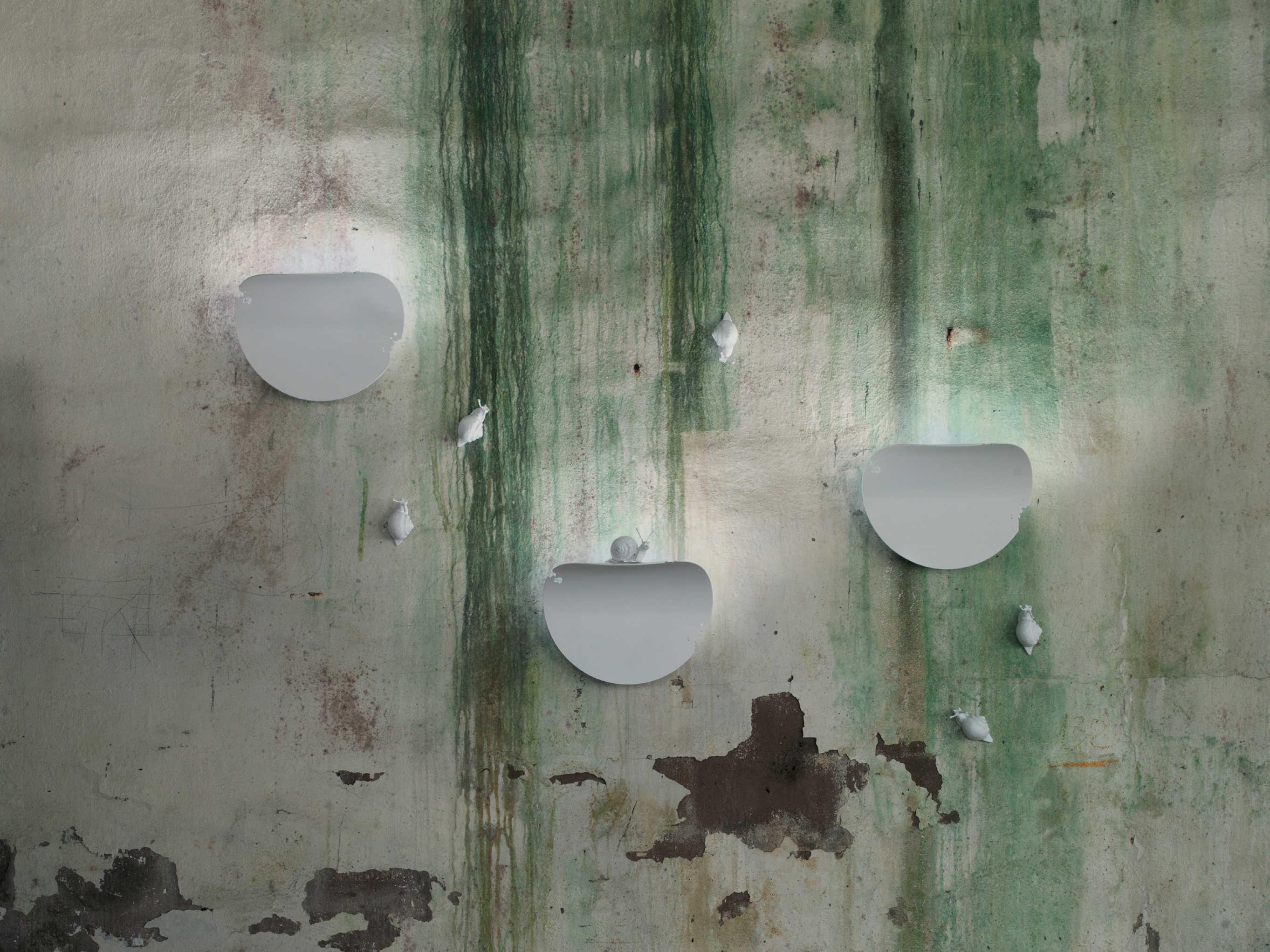 Karman Va Lentina White LED Wall Sconce