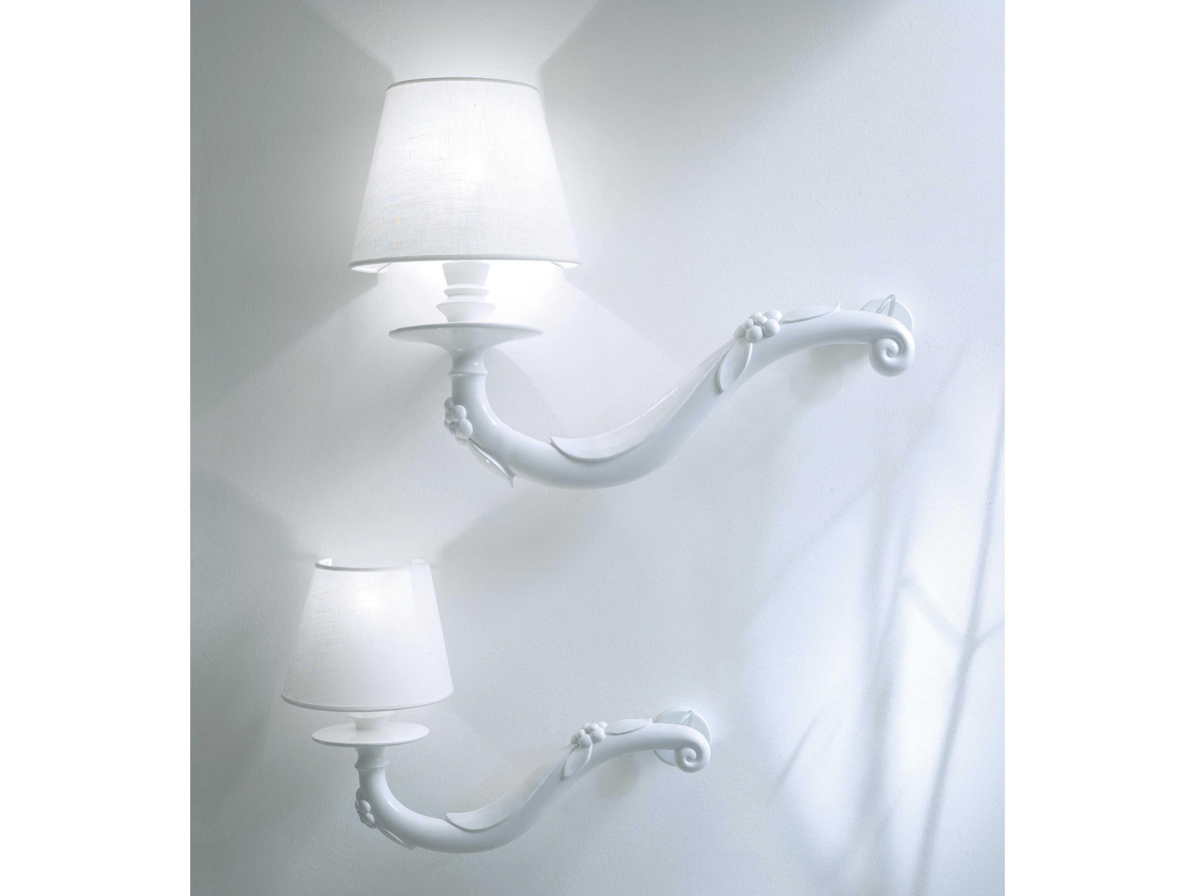 Karman Deja-vu 1-Light Matt White LED Wall Sconce