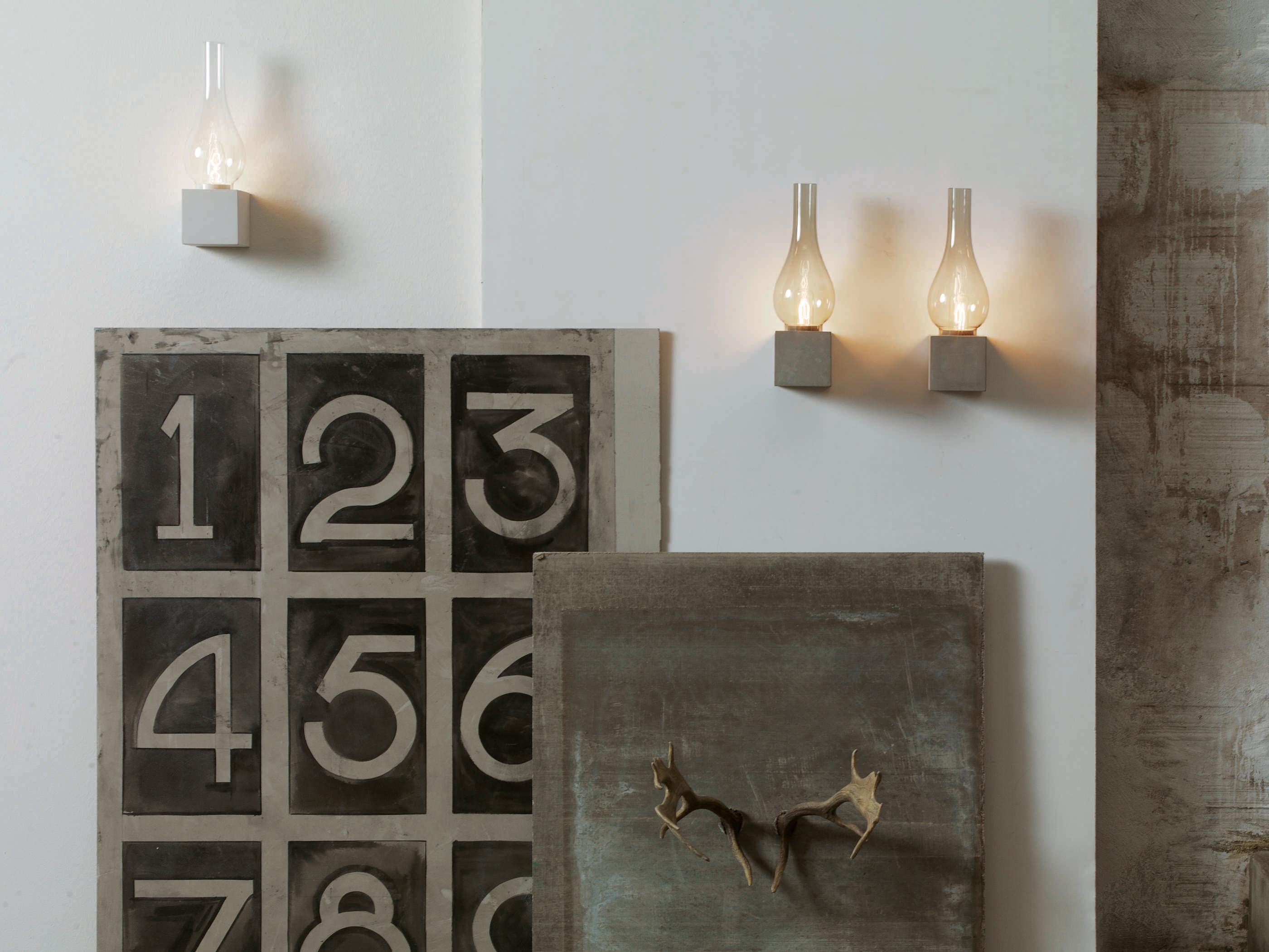 Karman Amarcord 1-Light White Glass LED Wall Sconce