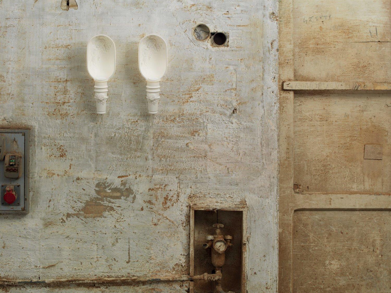 Karman Work In Progress 1-Light White Wall Sconce