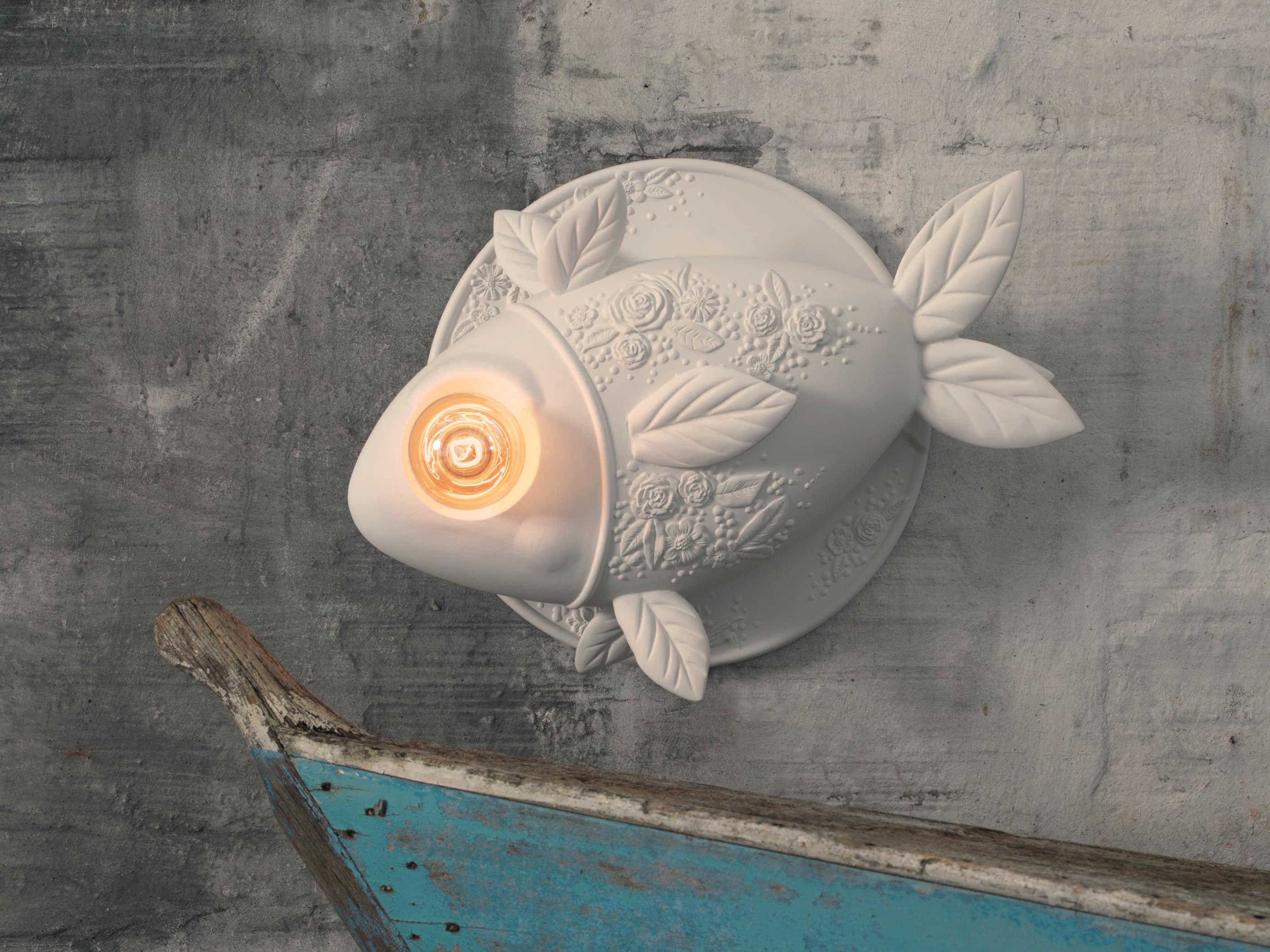 Karman Aprile 1-Light White LED Wall Sconce