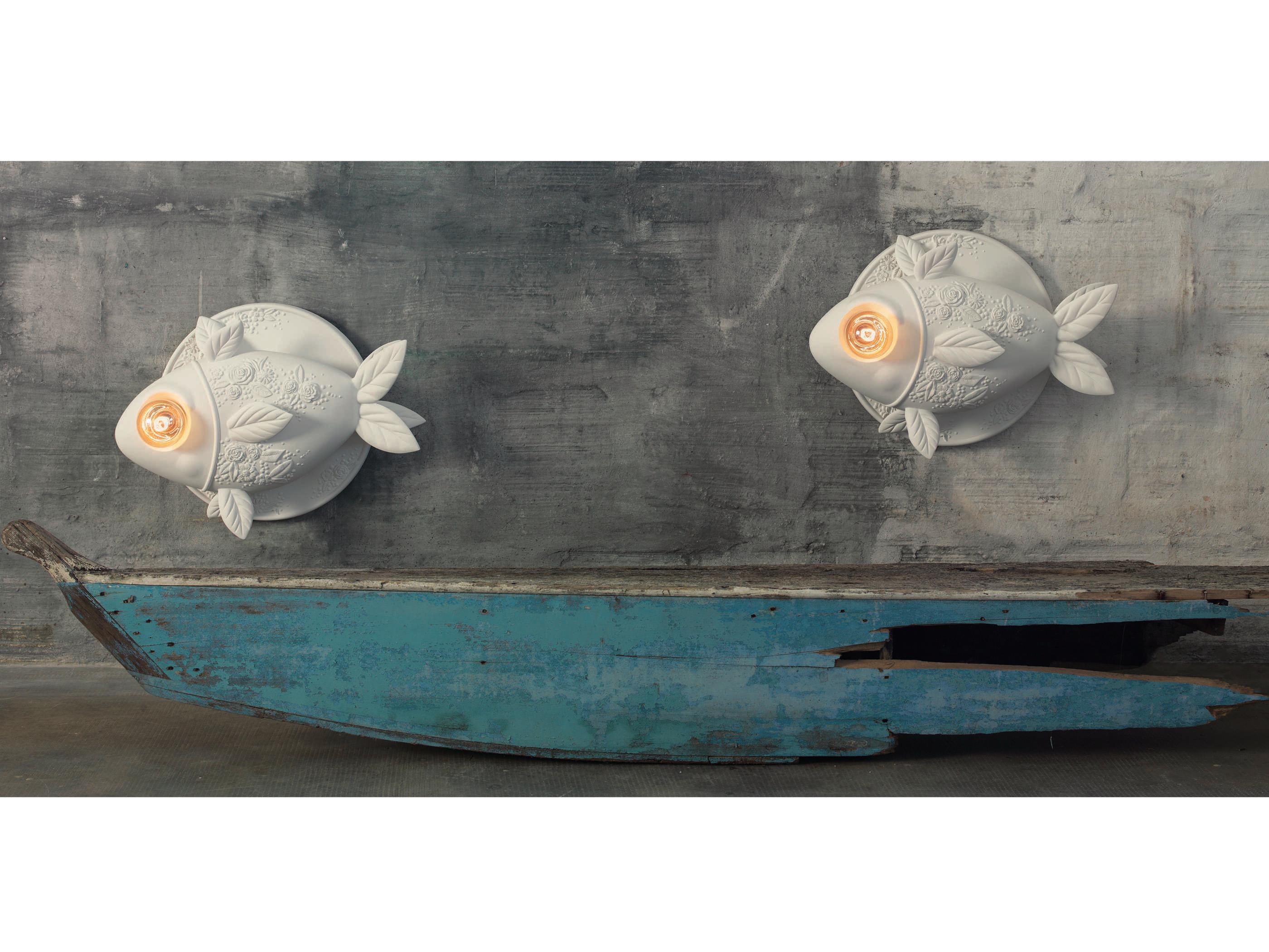 Karman Aprile 1-Light White LED Wall Sconce