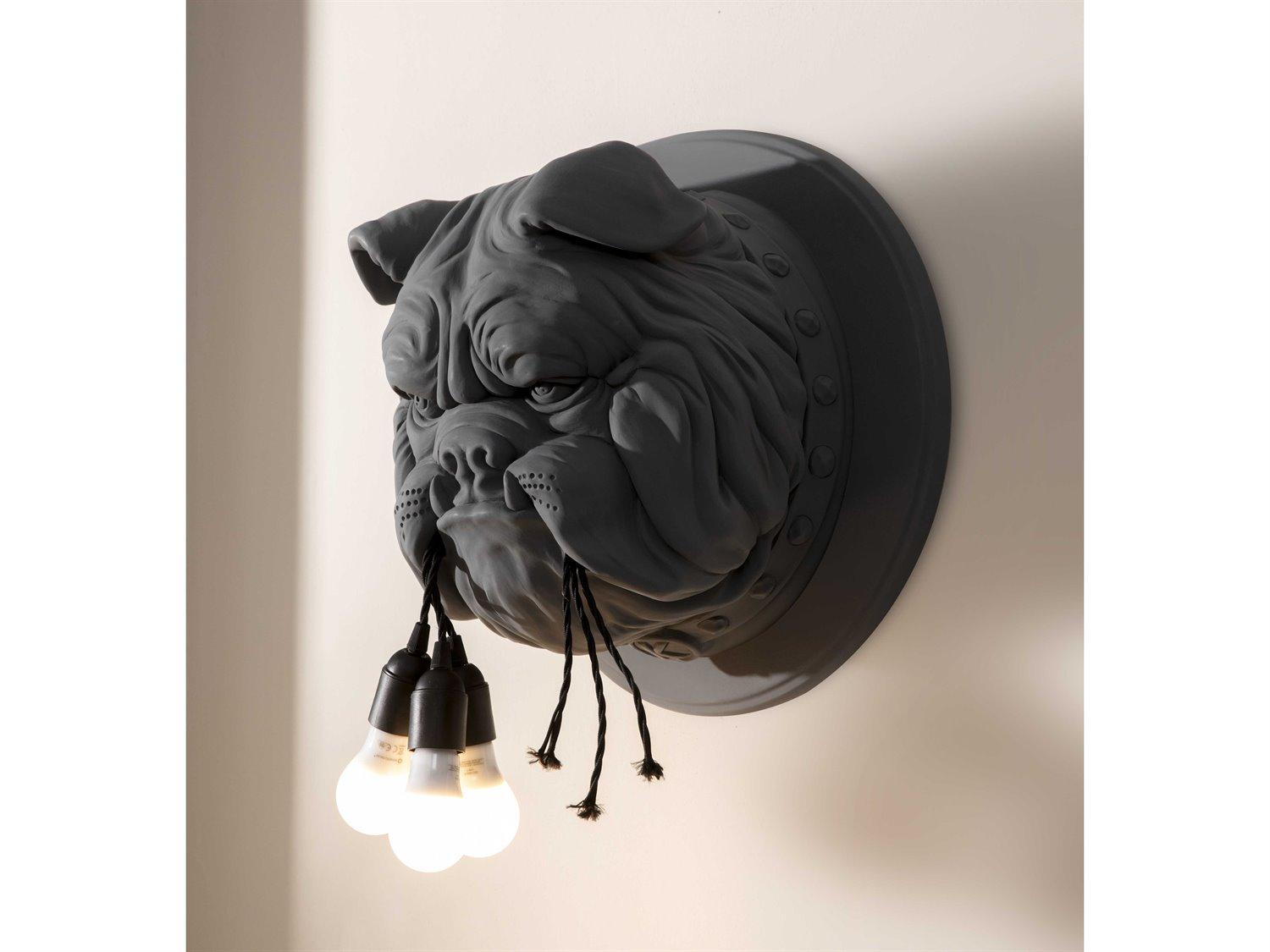 Karman Amsterdam 3-Light Matt Grey Wall Sconce