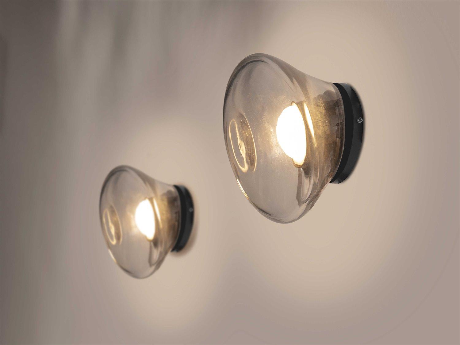 Karman Agua Transparent Clear Wall Sconce