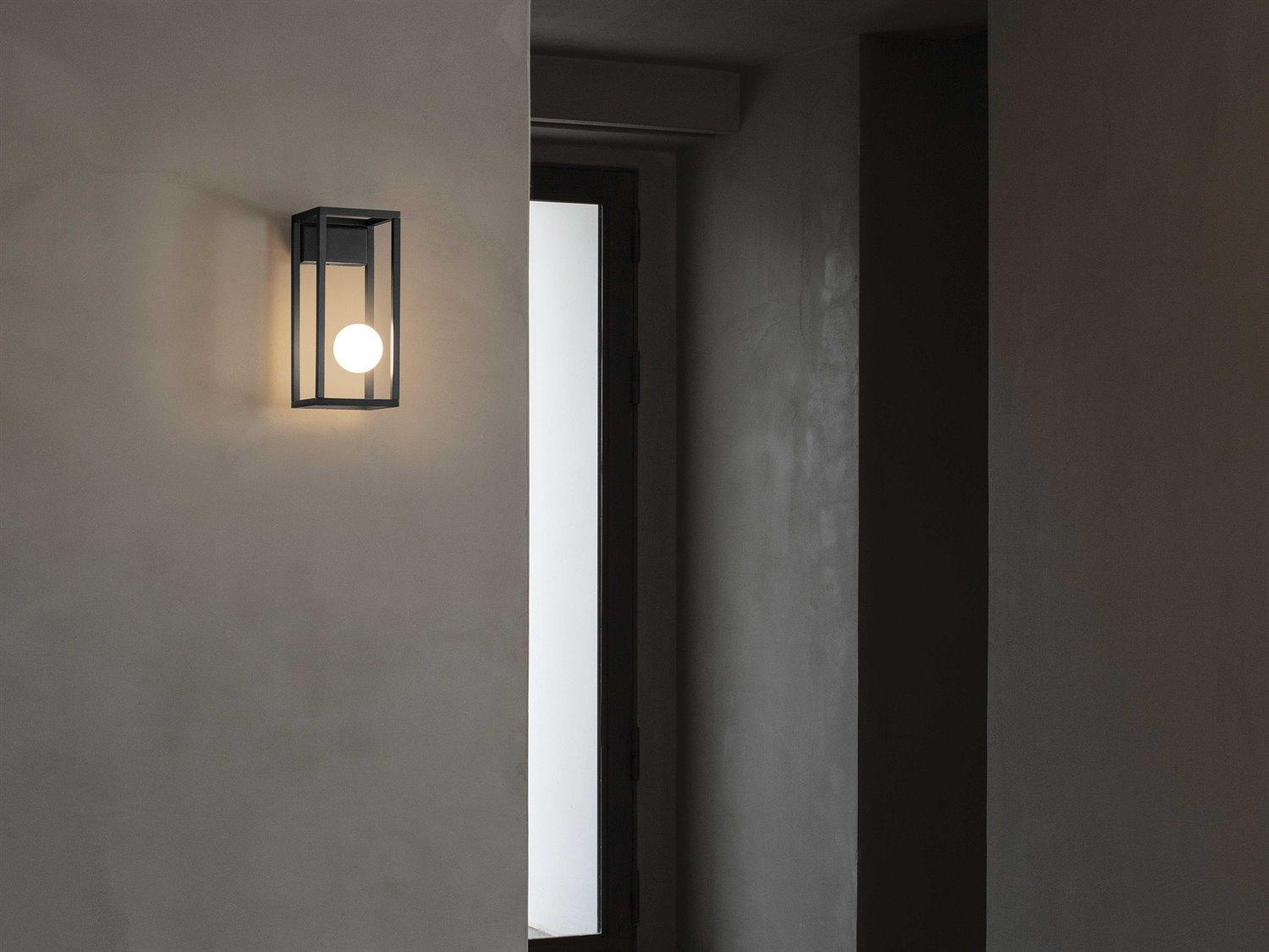 Karman Abachina Black Wall Sconce