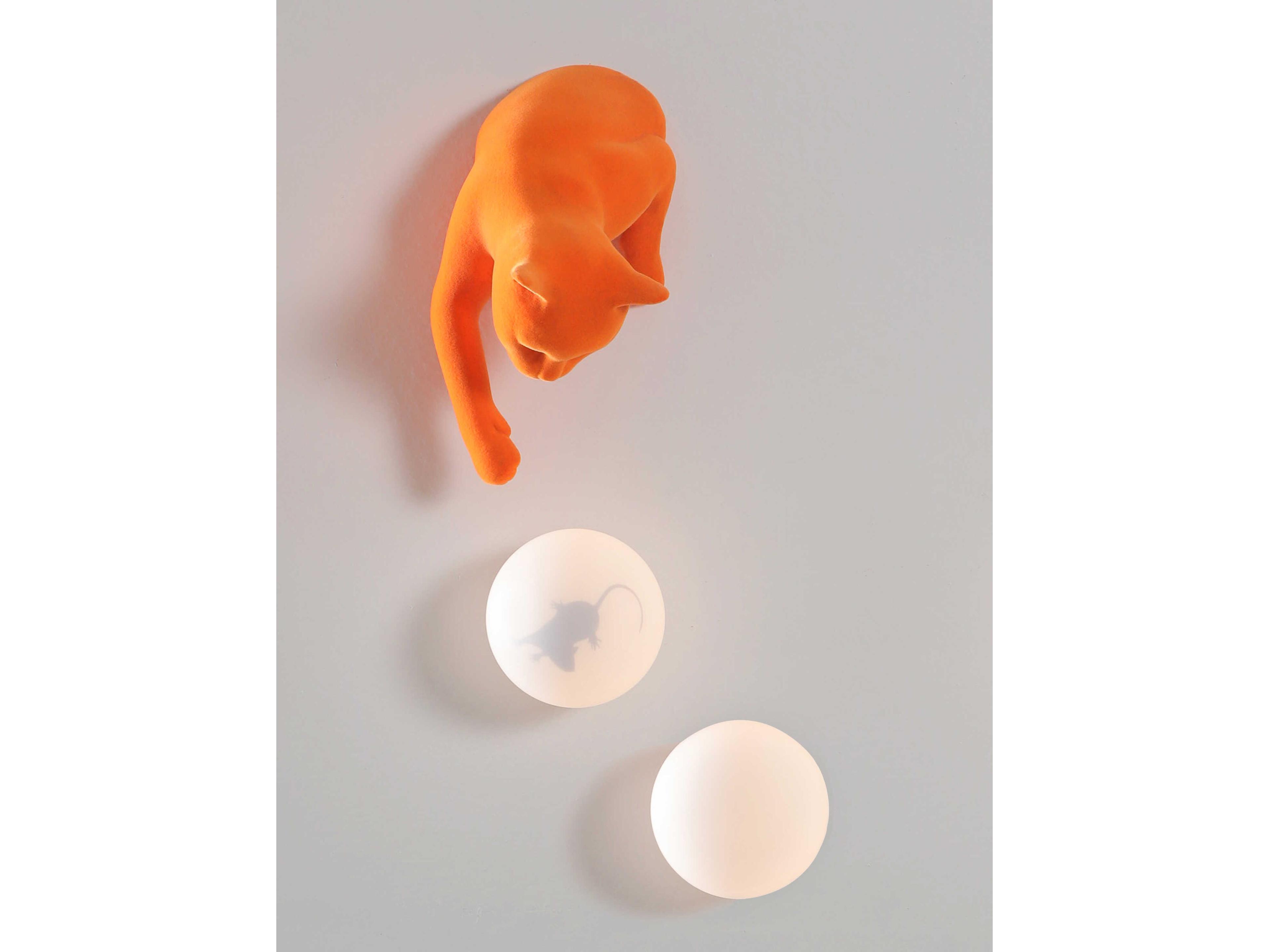 Karman Maoo 1-Light Orange Wall Sconce