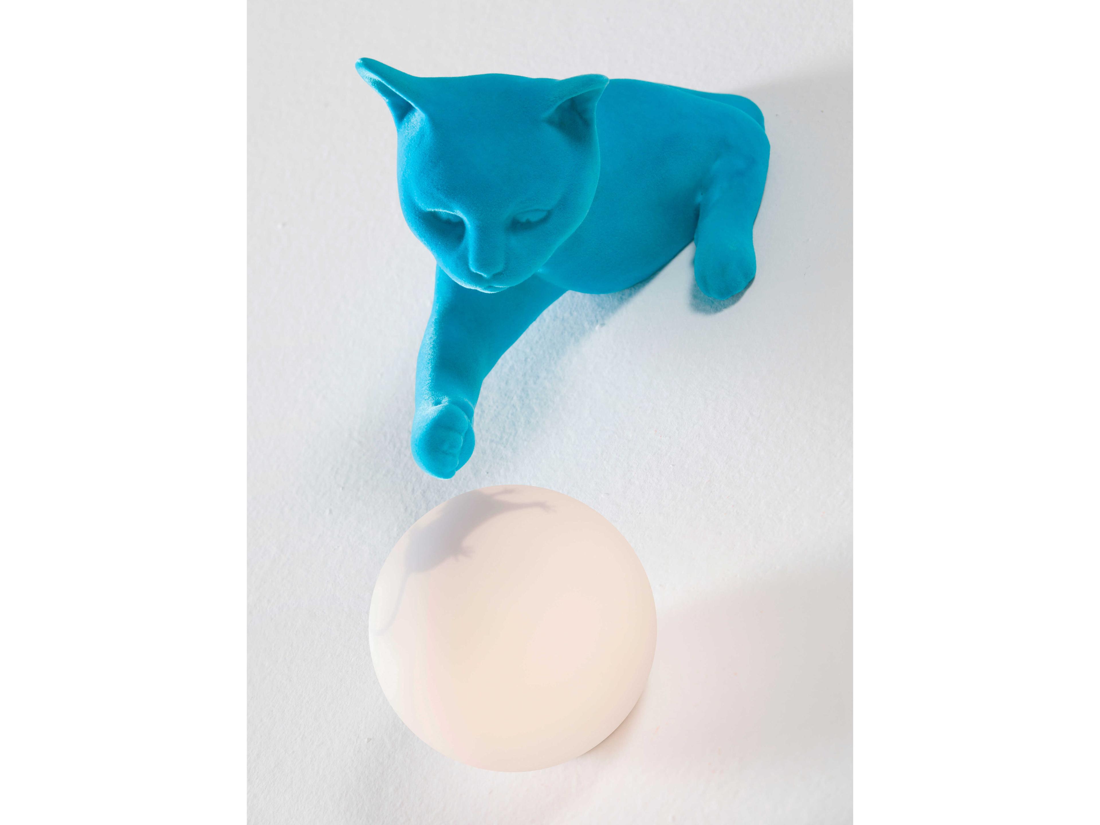 Karman Maoo 1-Light Light Blue Wall Sconce