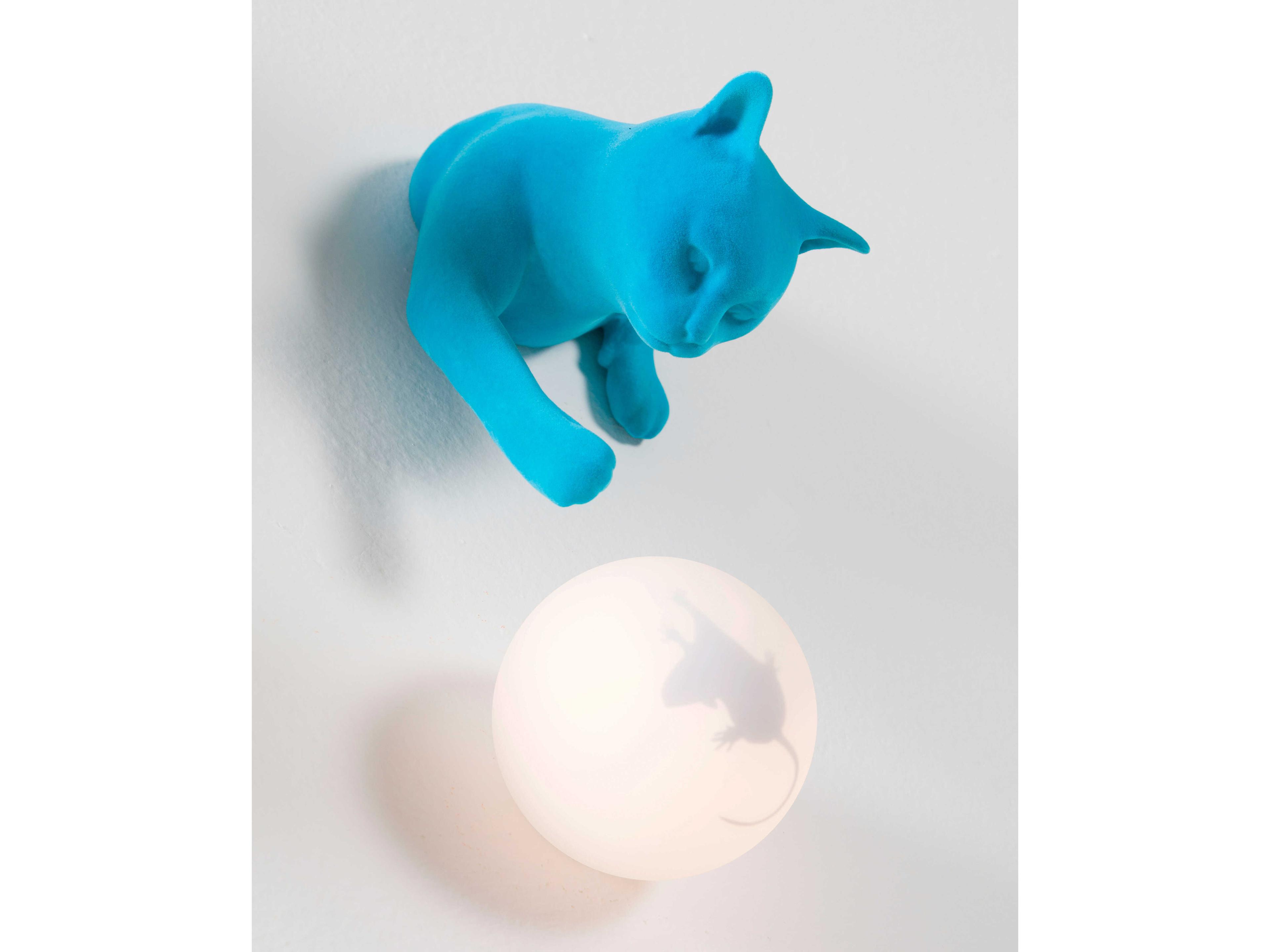 Karman Maoo 1-Light Light Blue Wall Sconce