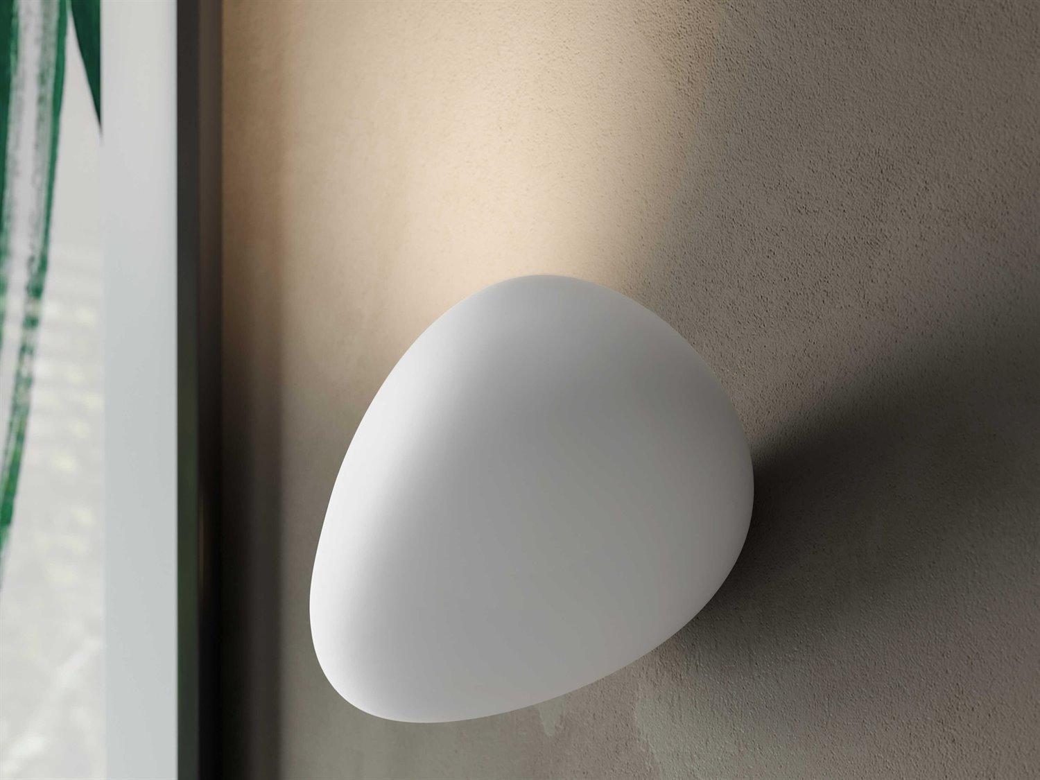Karman Flo White Wall Sconce