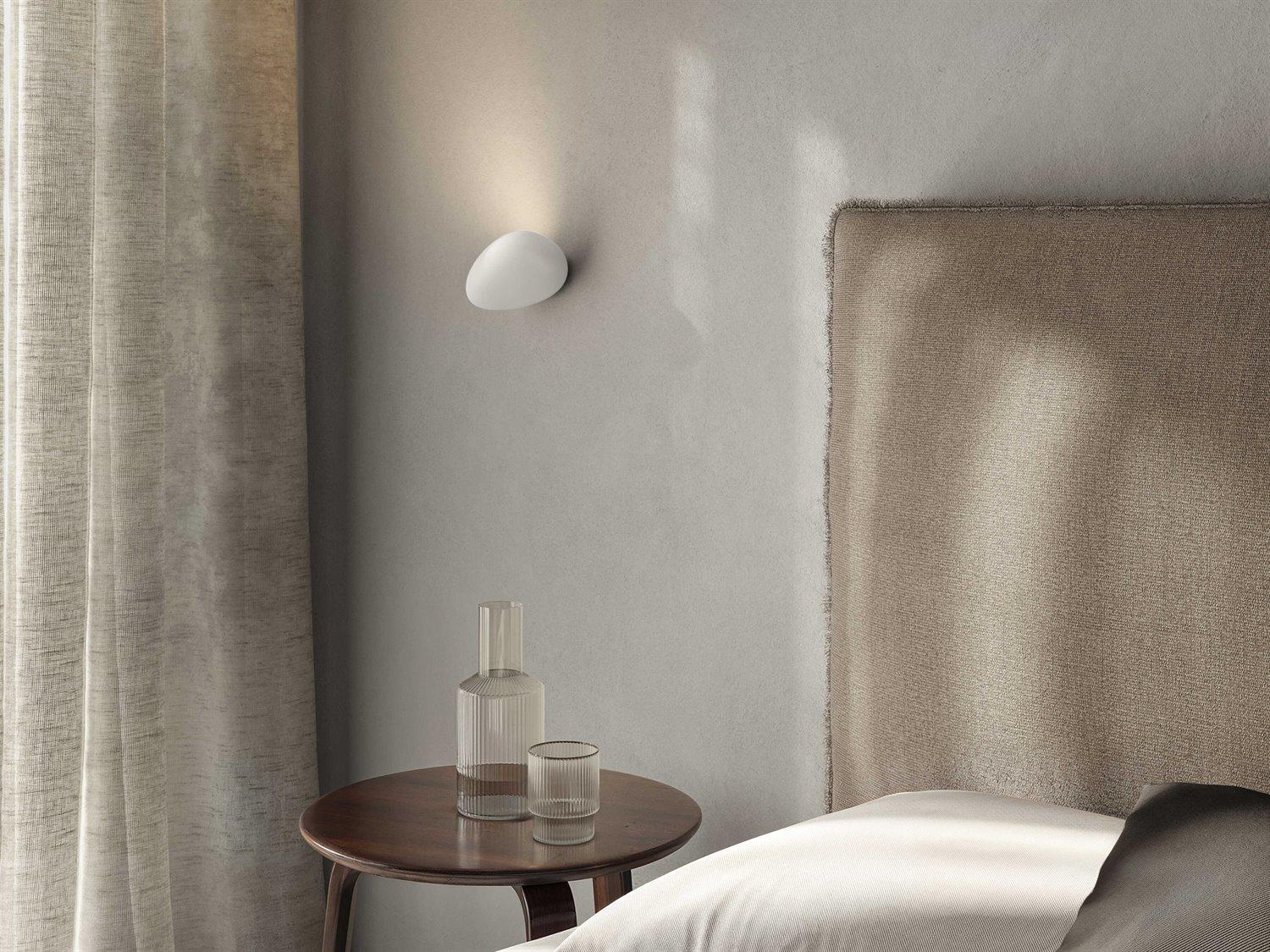 Karman Flo White Wall Sconce