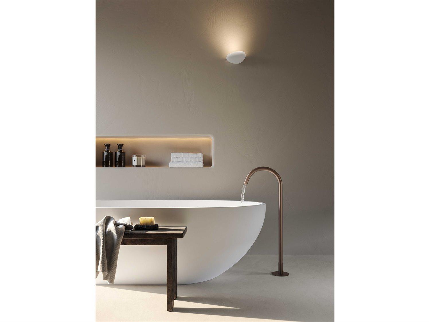 Karman Flo White Wall Sconce