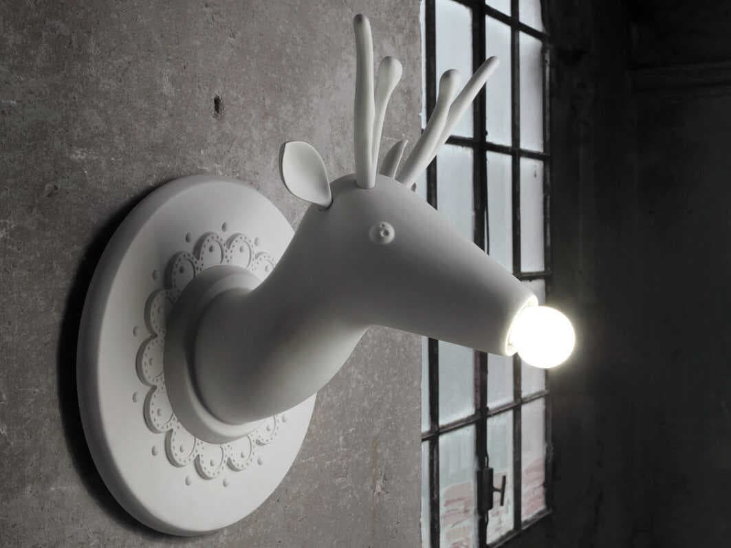 Karman Marnin 1-Light White Wall Sconce