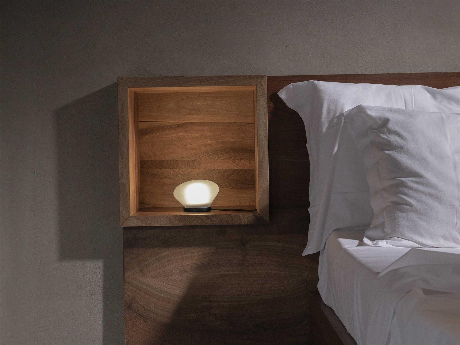 Karman Agua Frosted White Table Lamp