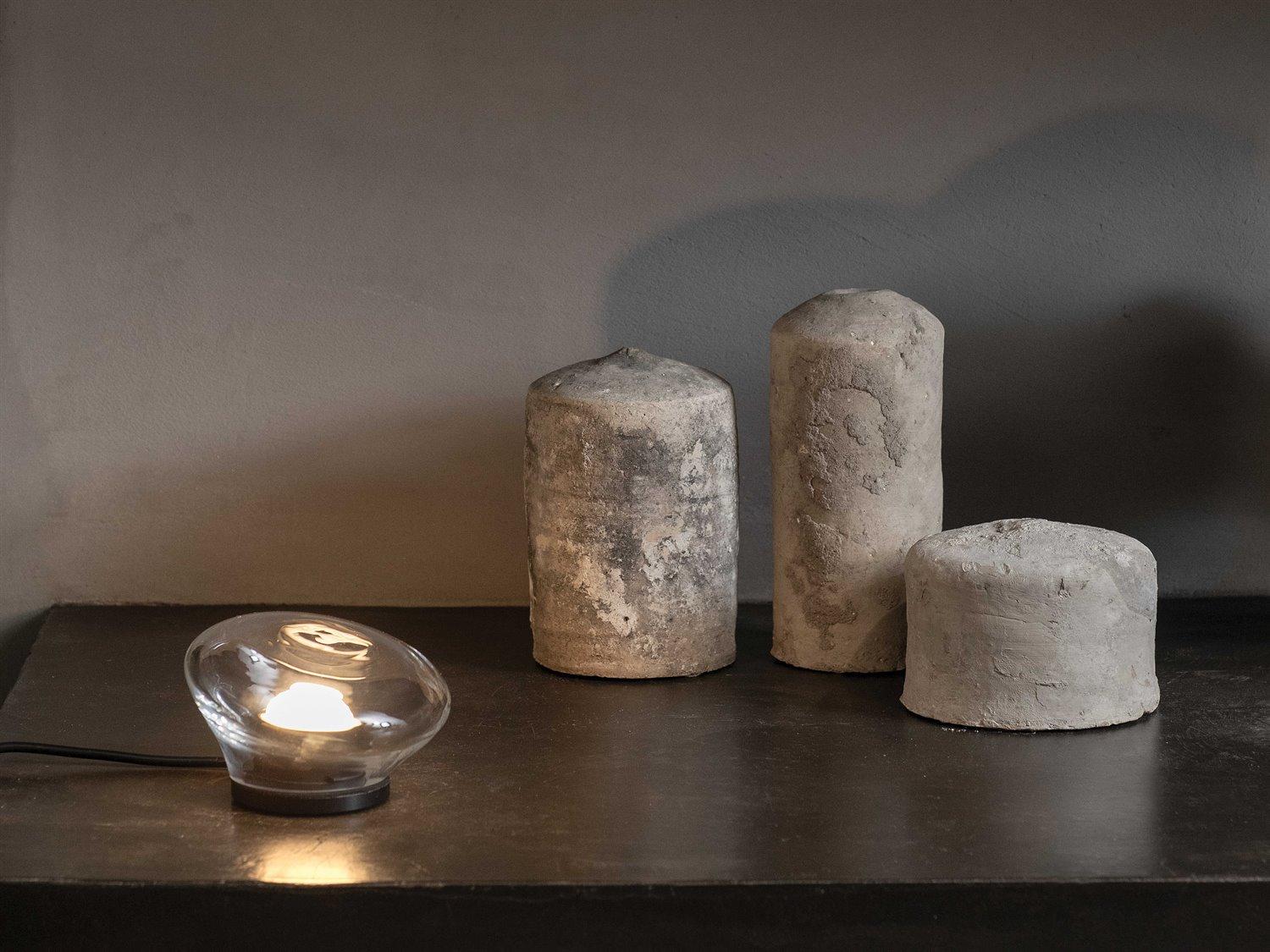 Karman Agua Transparent Clear Table Lamp