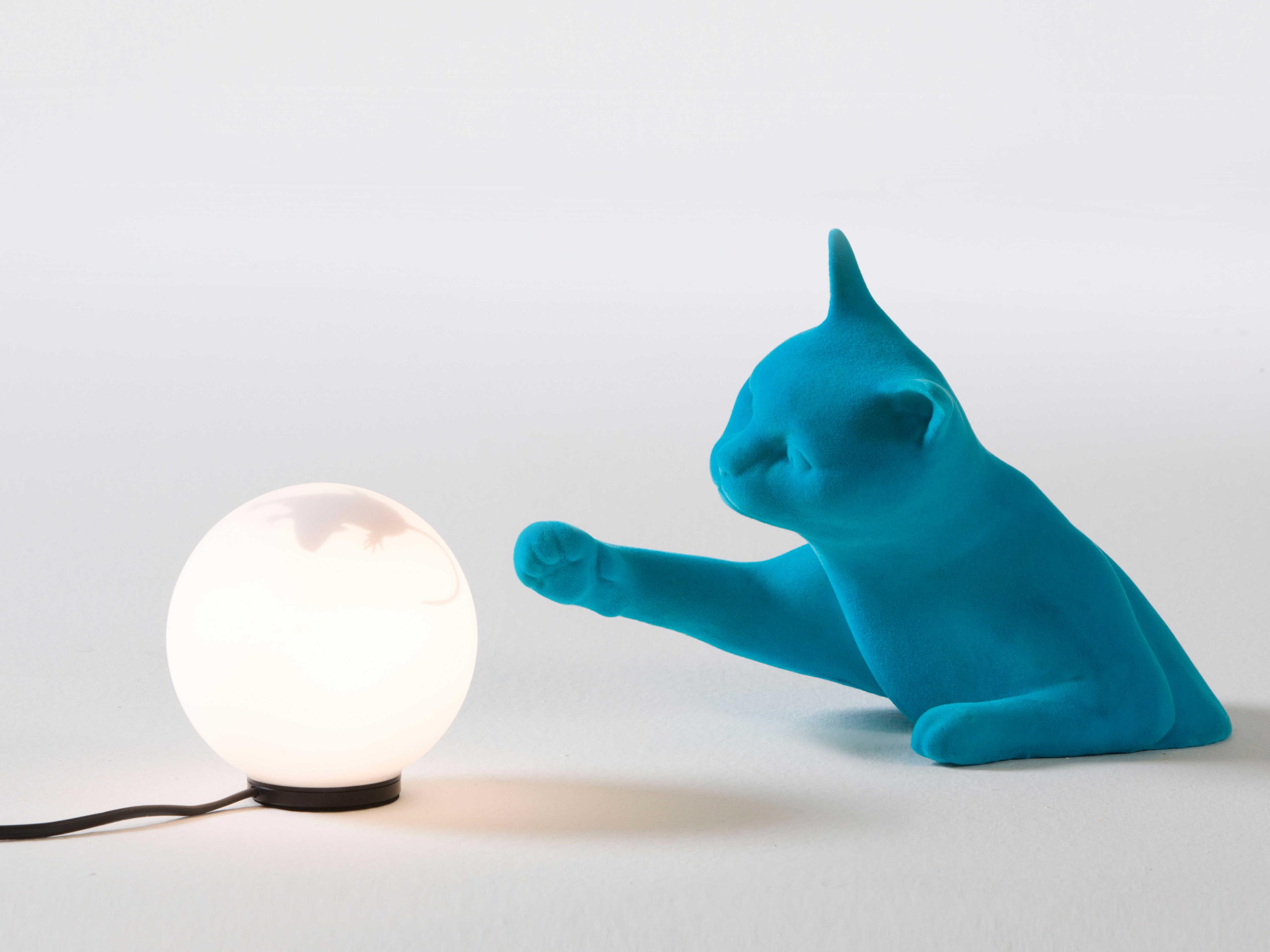 Karman Maoo Light Blue Table Lamp