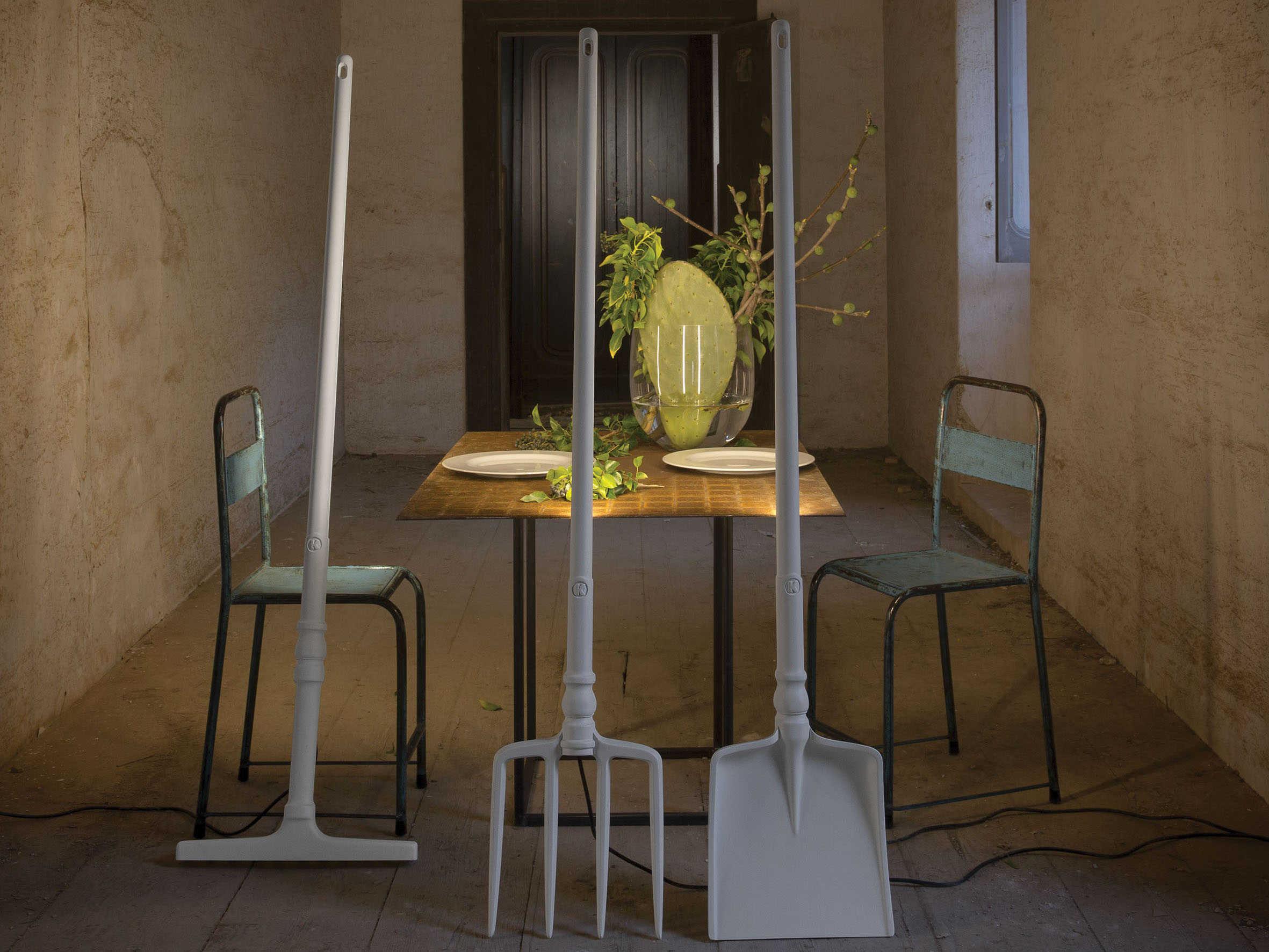 Karman Tobia LED White Floor Lamp