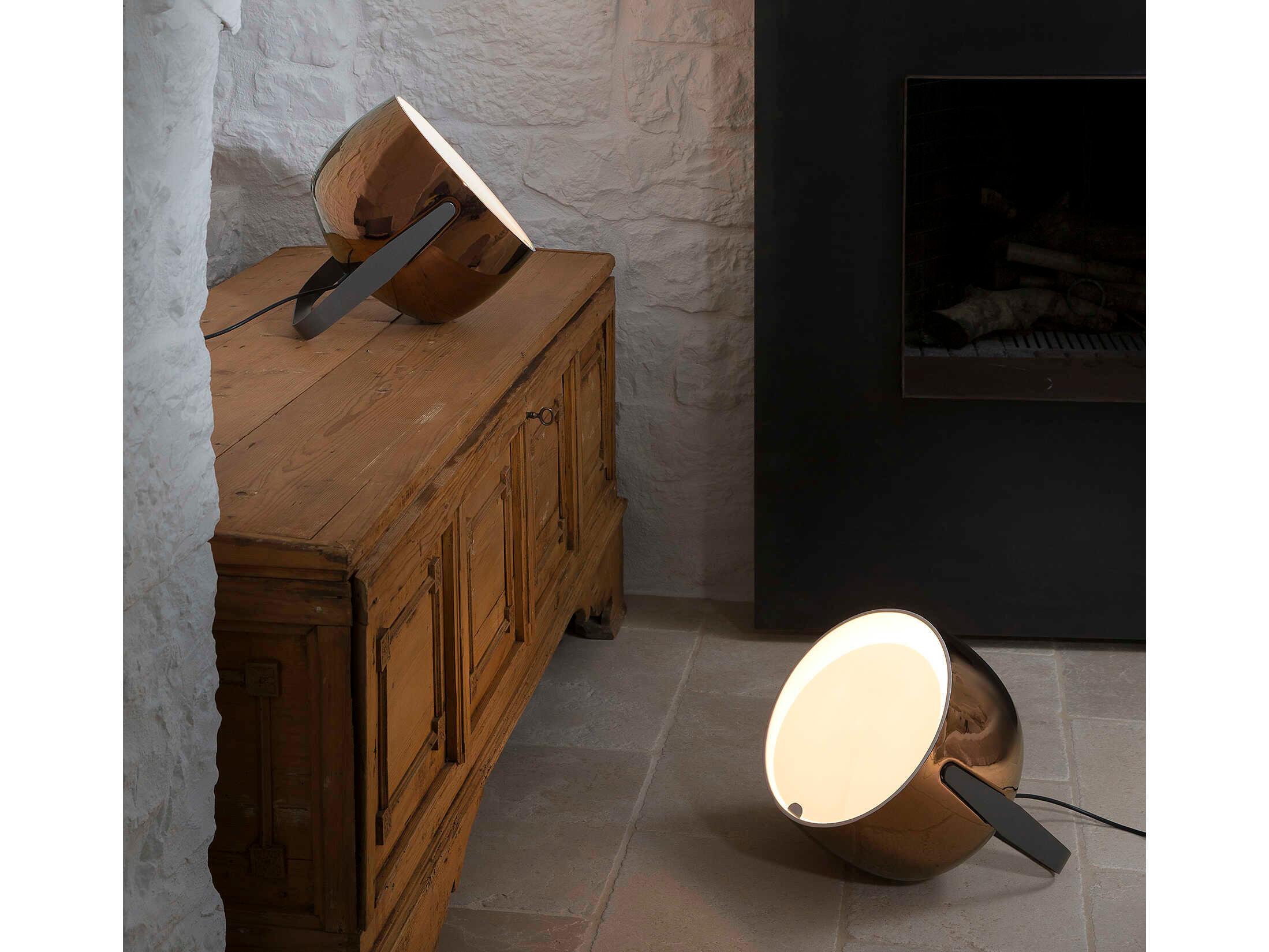 Karman Bag LED Bronze Table Lamp